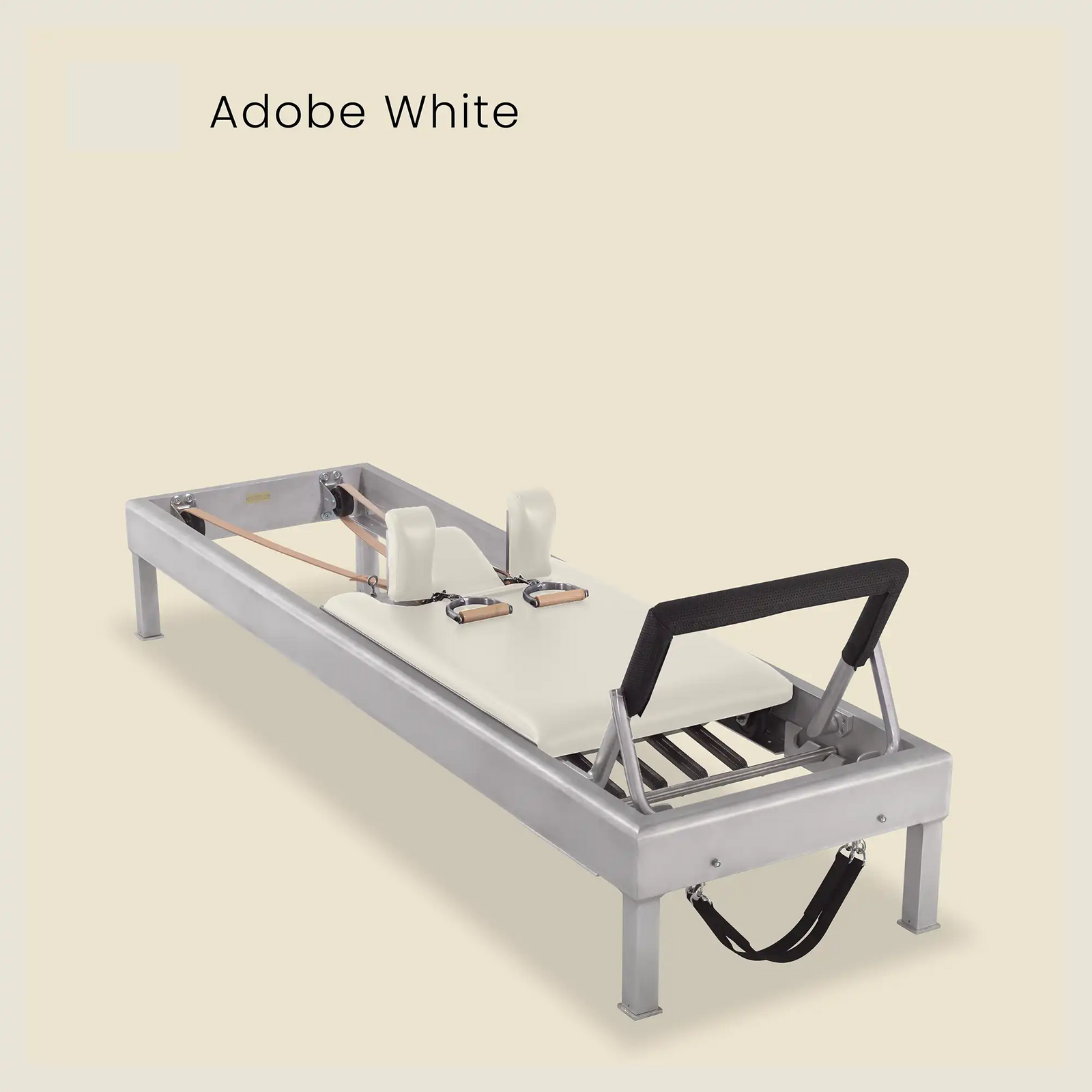 80" Classic Reformer Pilates Equipment In Aluminum