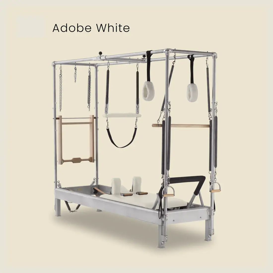 Pilates Reformer Cadillac Combo - Aluminum Reformer with Full Cadillac Conversion, Insert Bed