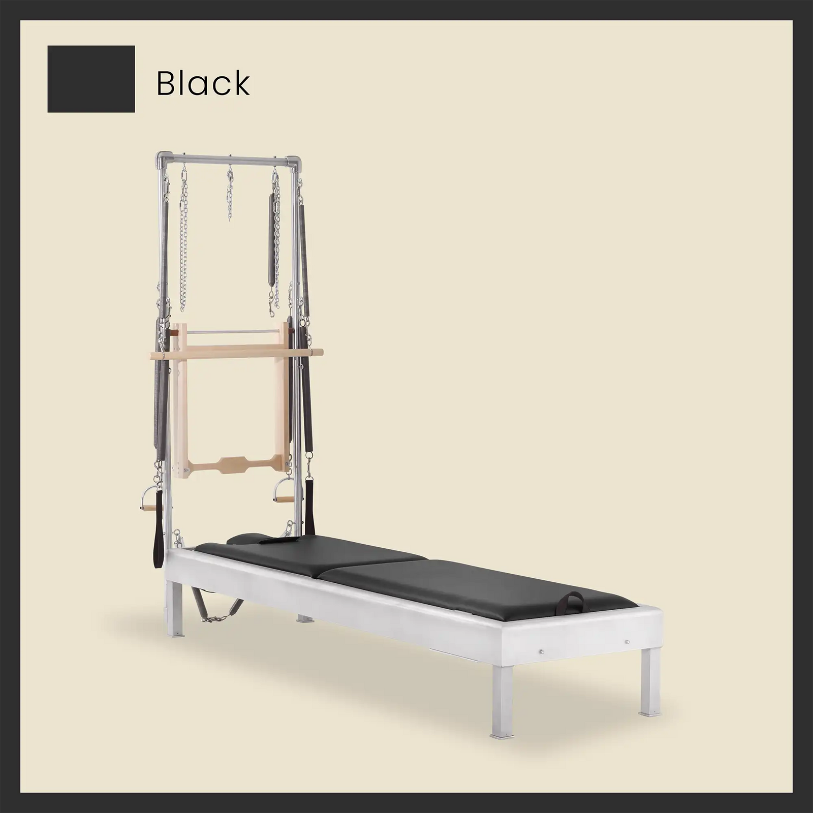 89" Instant Half Cadillac Conversion with Insert Bed Aluminum Universal Pilates Reformer