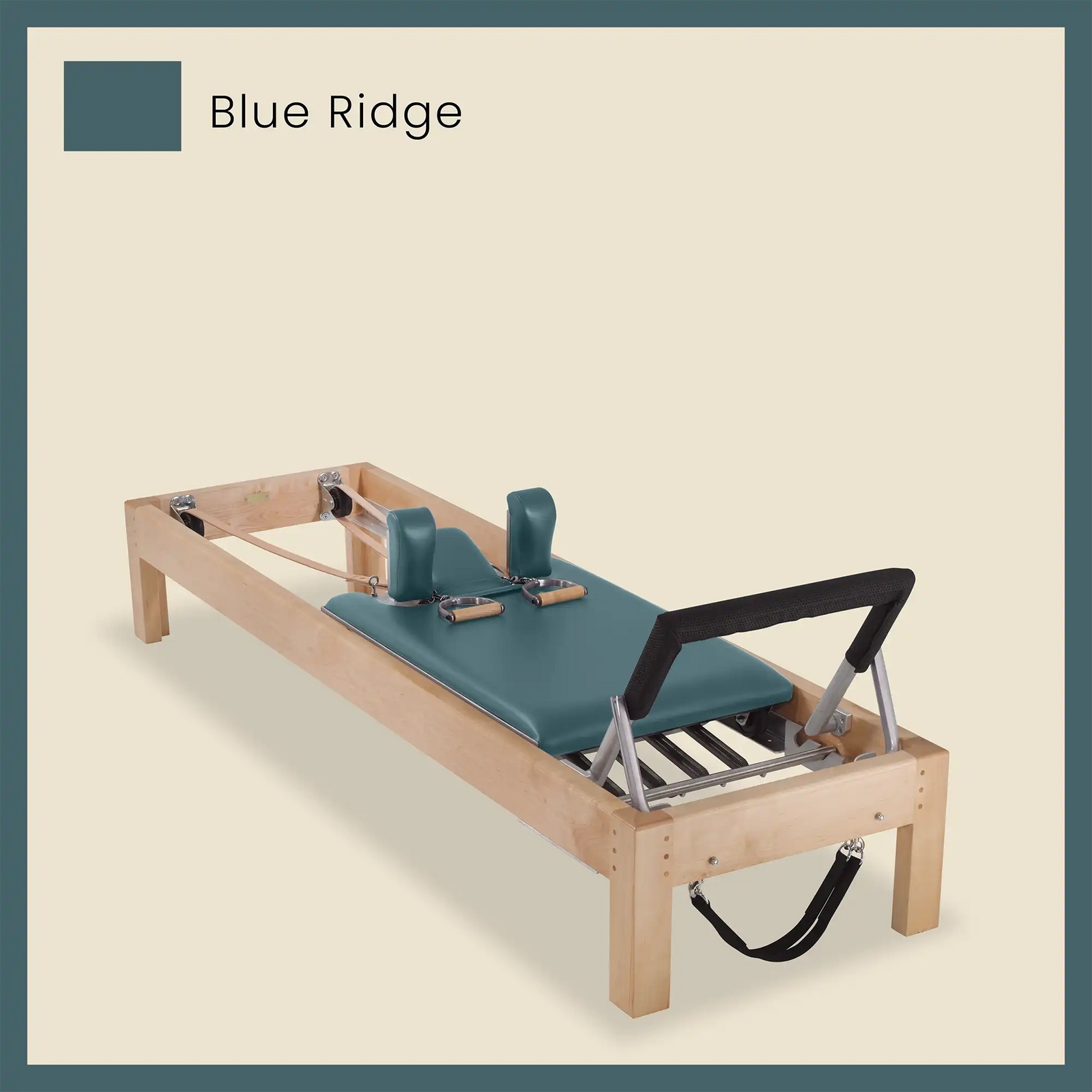86" Designer Reformer Pilates Equipment In Maple Wood