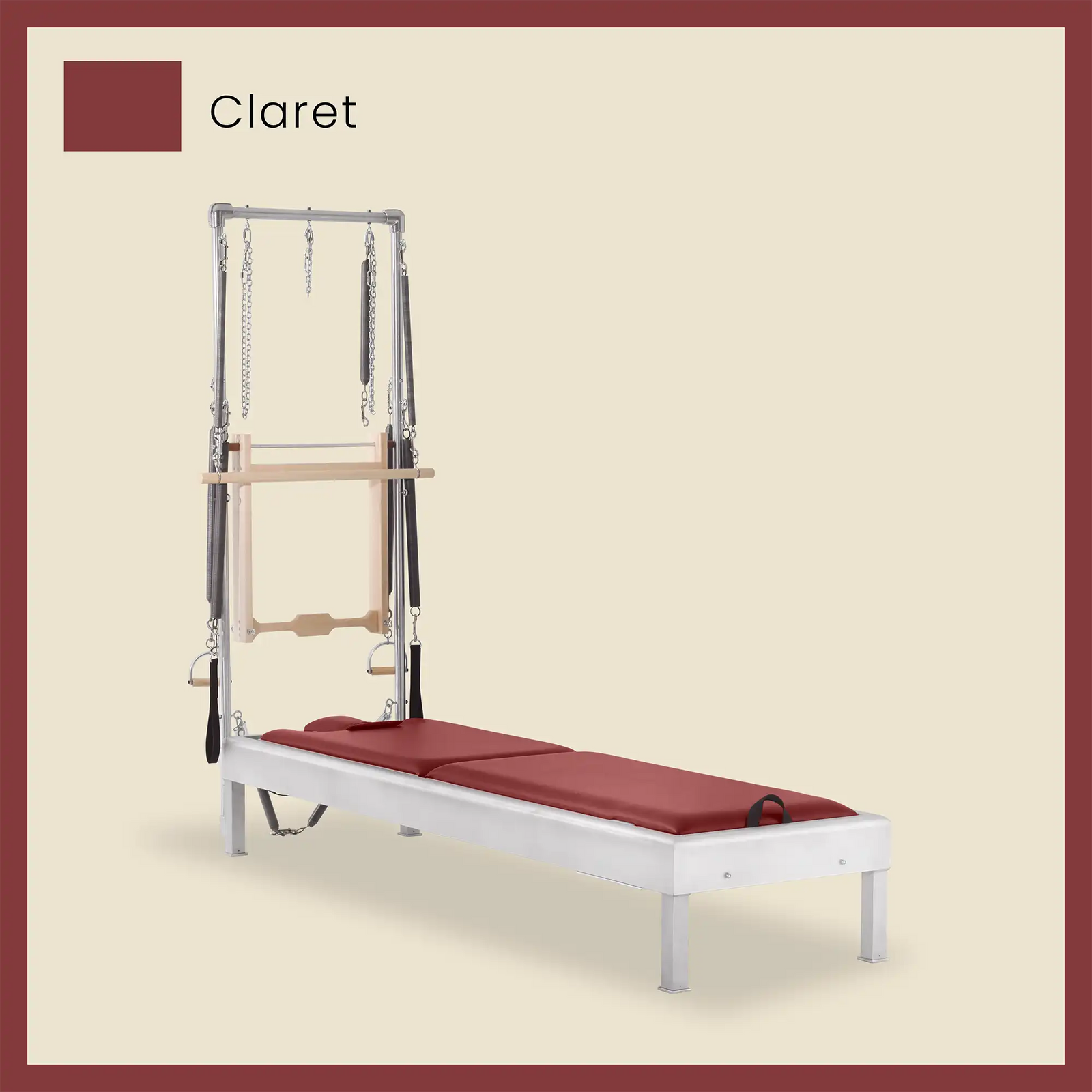 89" Instant Half Cadillac Conversion with Insert Bed Aluminum Universal Pilates Reformer