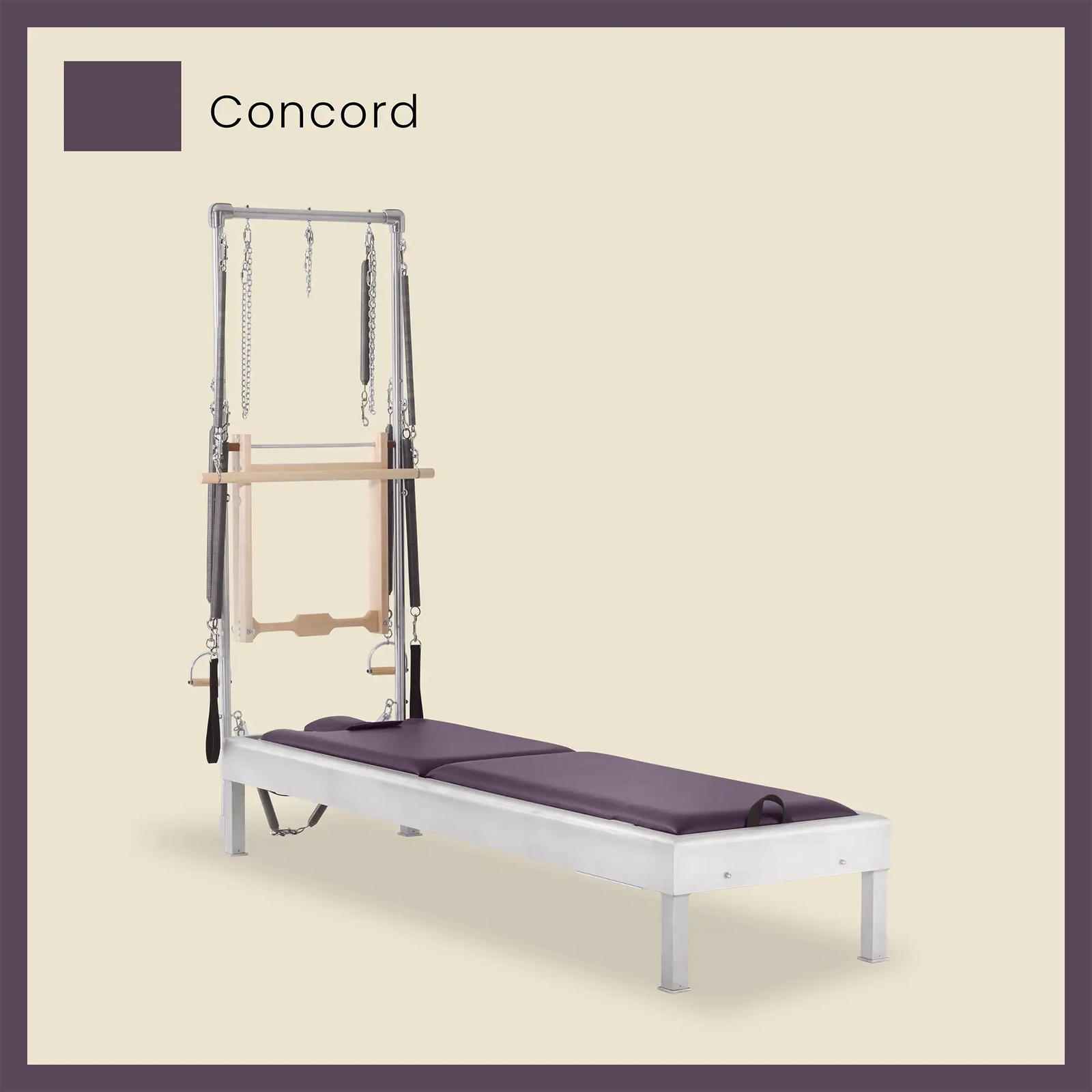 89" Instant Half Cadillac Conversion with Insert Bed Aluminum Universal Pilates Reformer