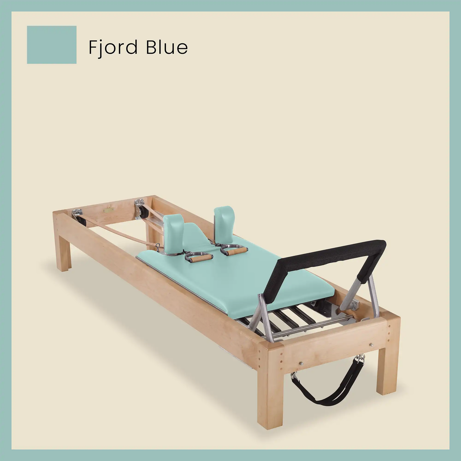 86" Designer Reformer Pilates Equipment In Maple Wood