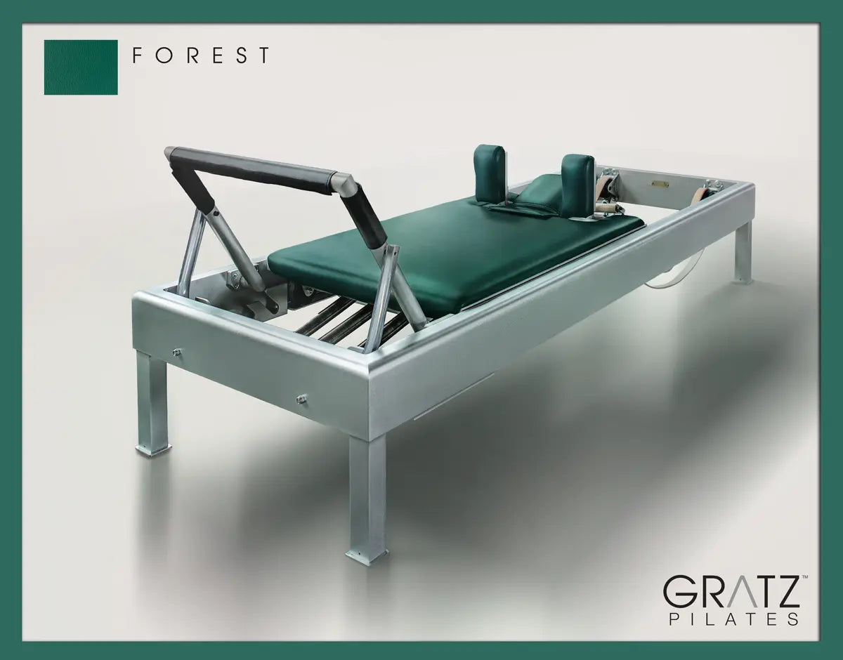 80" Archive Reformer Pilates Equipment In Aluminum