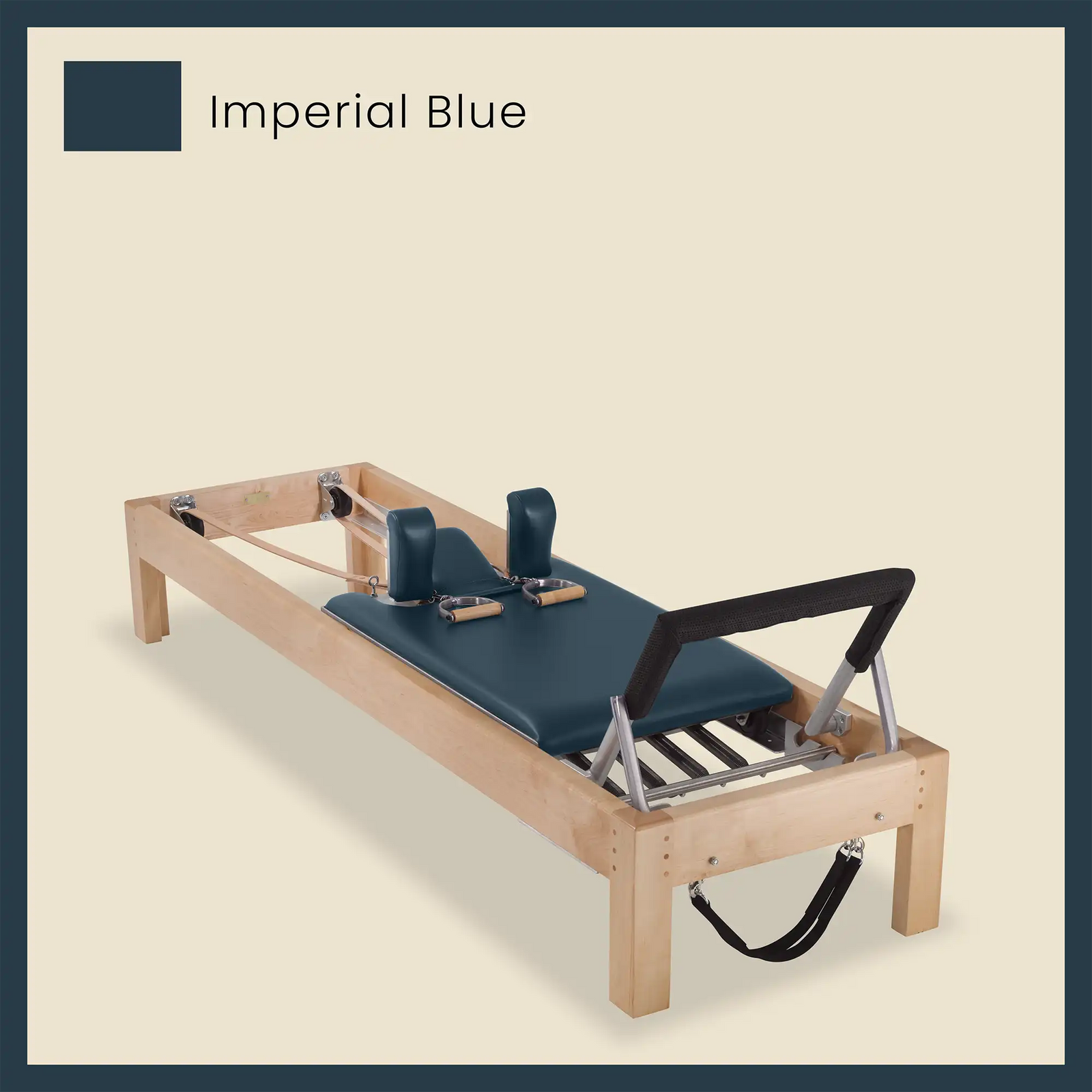 86" Designer Reformer Pilates Equipment In Maple Wood