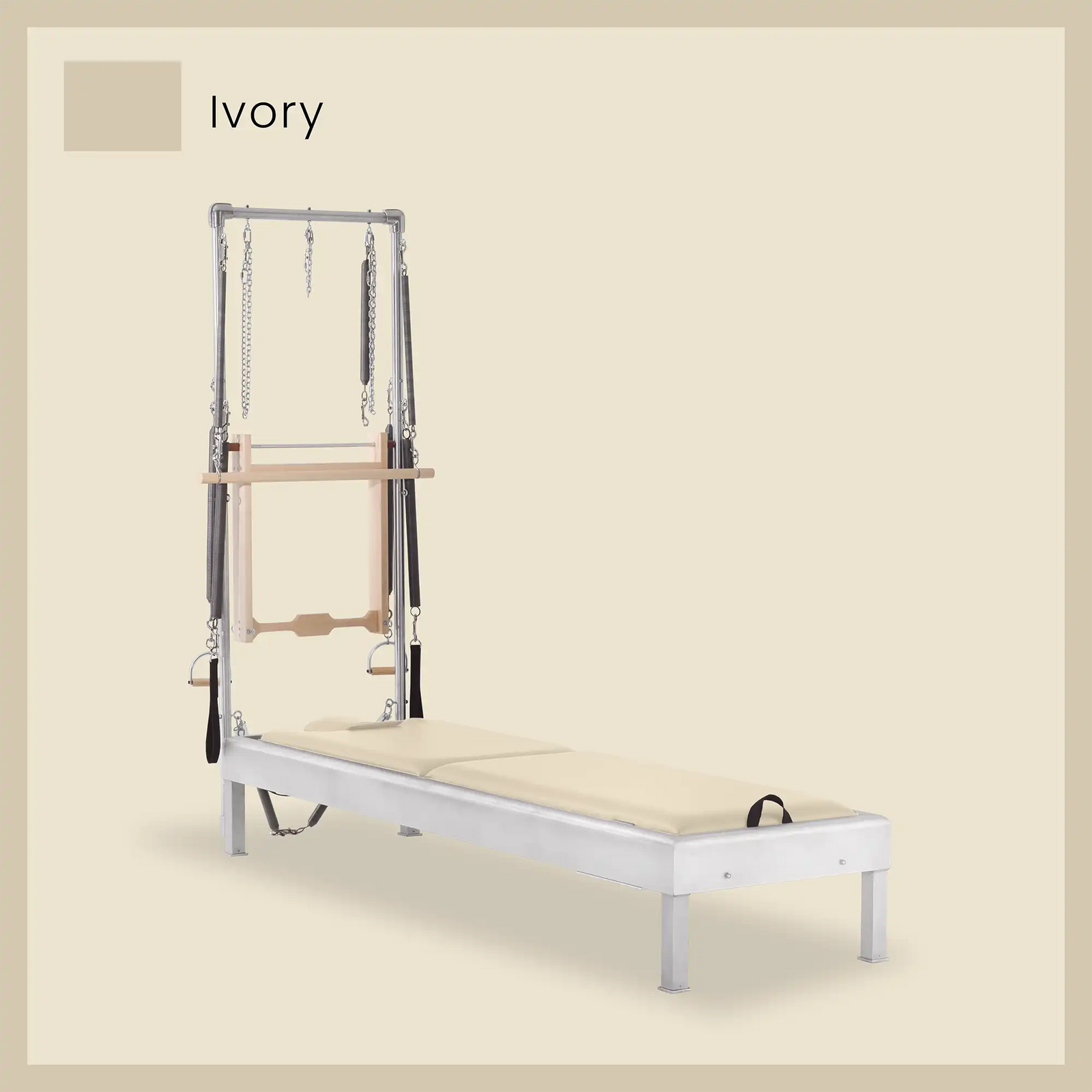 89" Instant Half Cadillac Conversion with Insert Bed Aluminum Universal Pilates Reformer