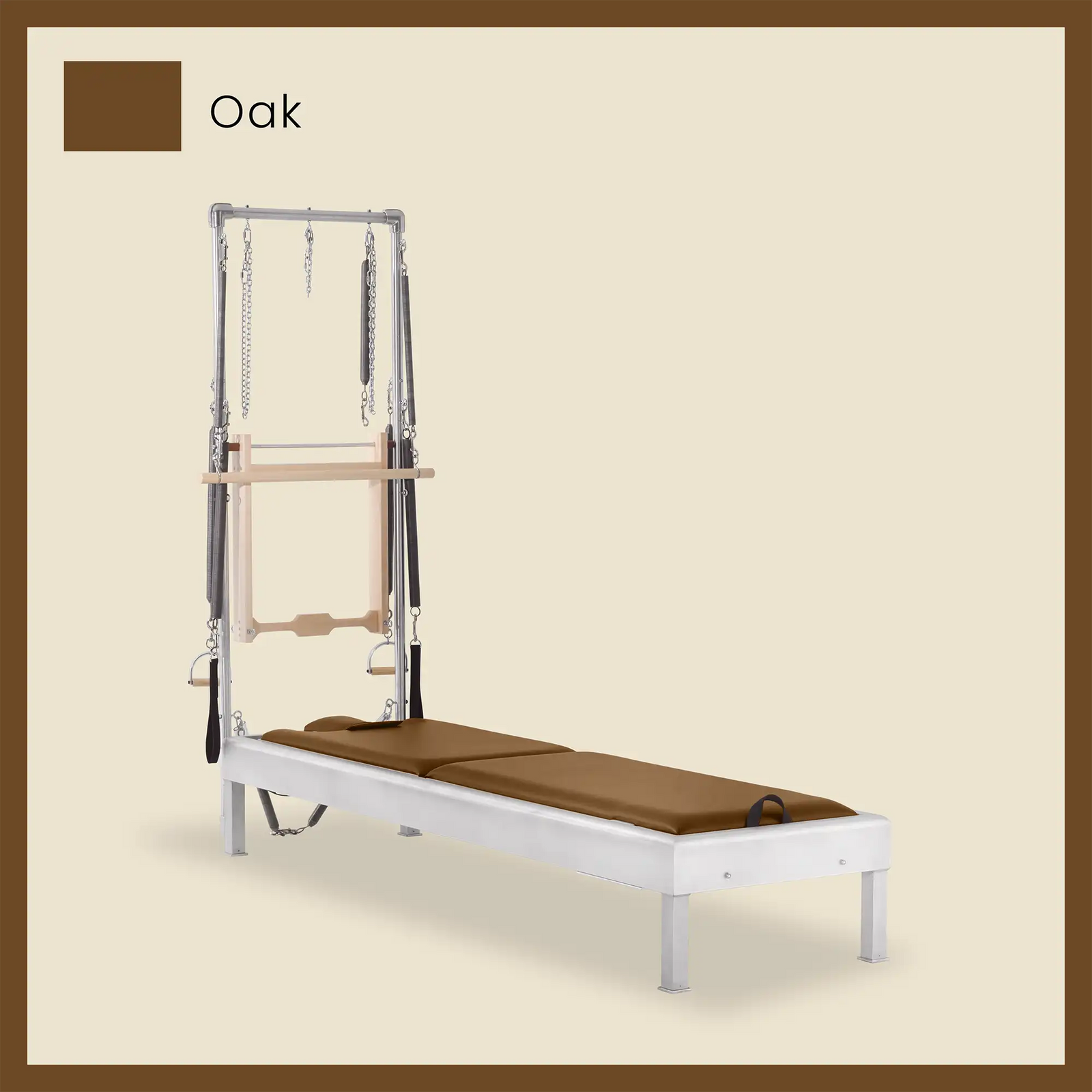 89" Instant Half Cadillac Conversion with Insert Bed Aluminum Universal Pilates Reformer