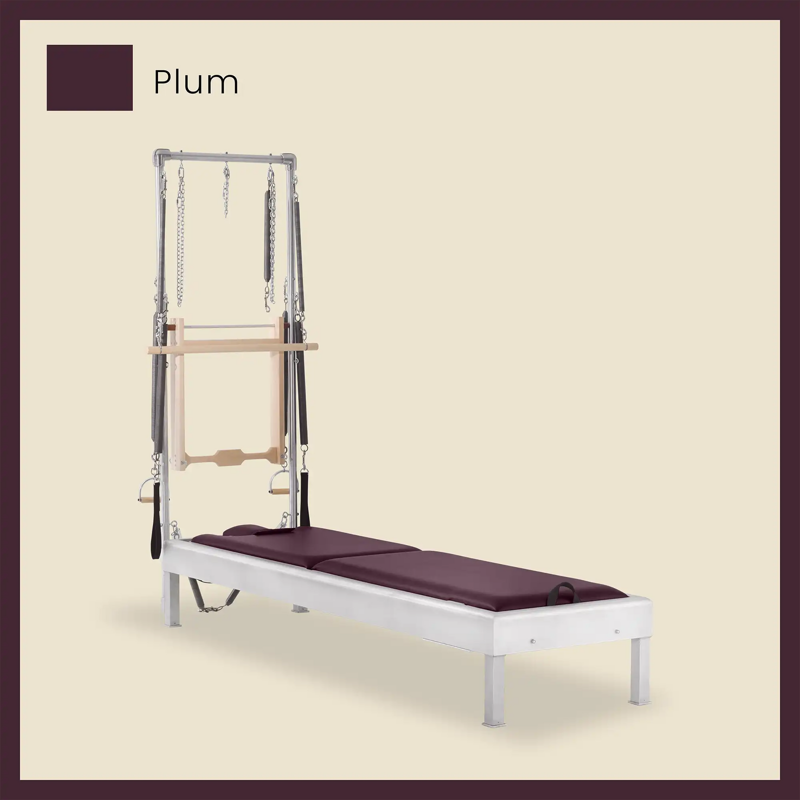 89" Instant Half Cadillac Conversion with Insert Bed Aluminum Universal Pilates Reformer