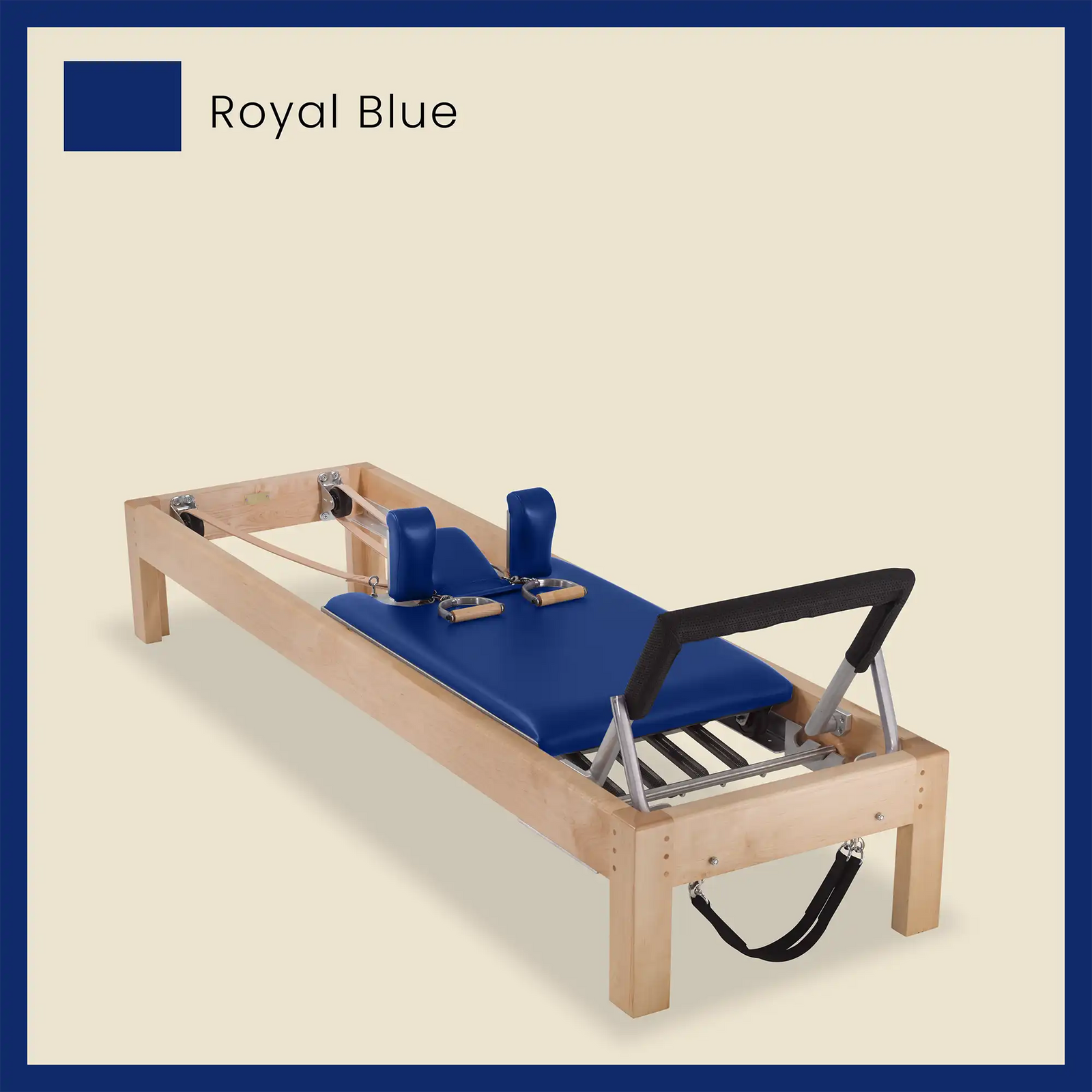 86" Designer Reformer Pilates Equipment In Maple Wood