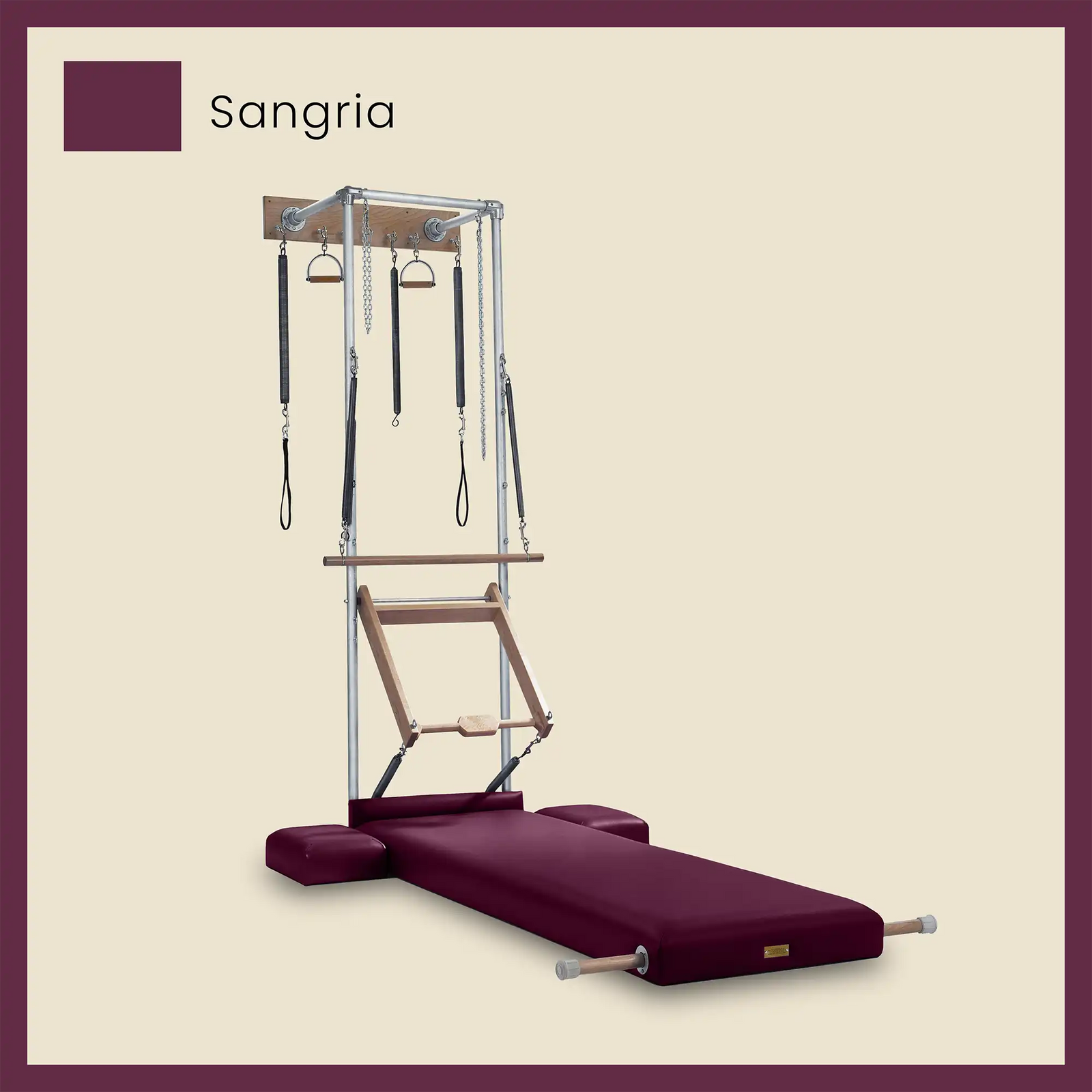 Studio Wall Unit Pilates Tower With High Mat