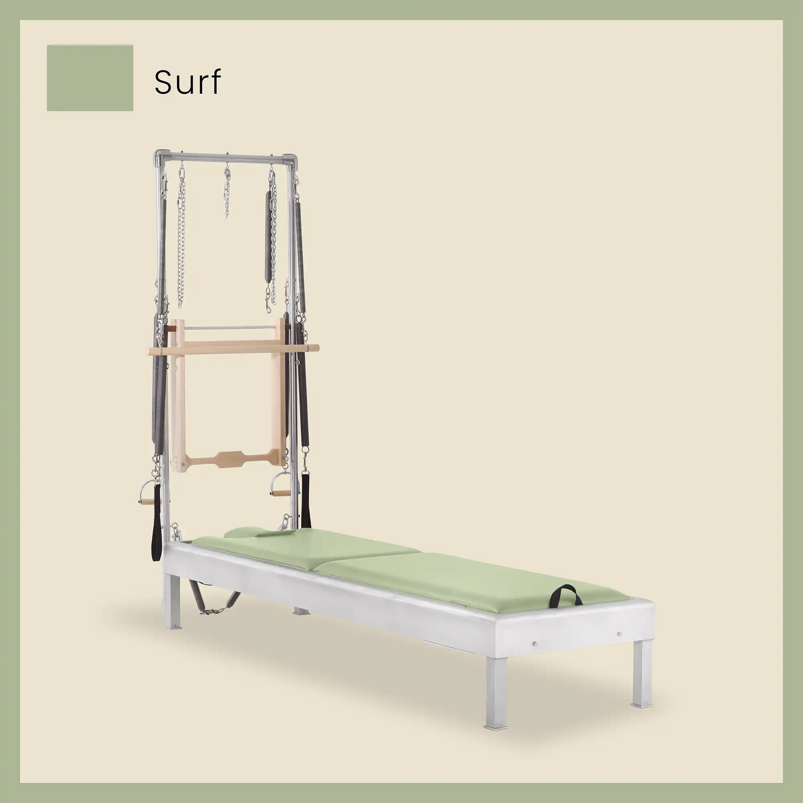 89" Instant Half Cadillac Conversion with Insert Bed Aluminum Universal Pilates Reformer