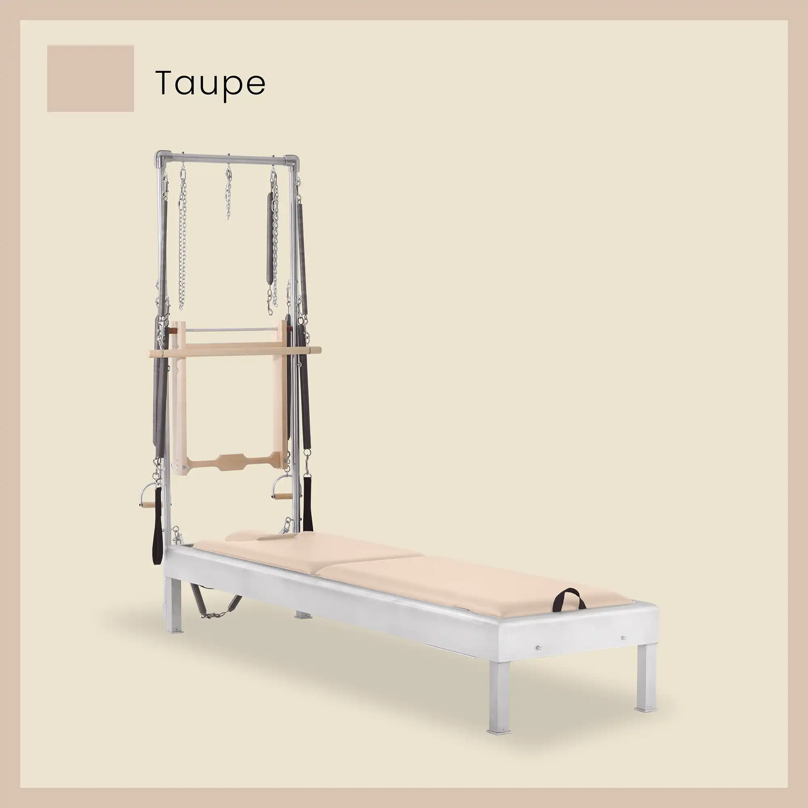 86" Instant Half Cadillac Conversion with Insert Bed Aluminum Universal Pilates Reformer