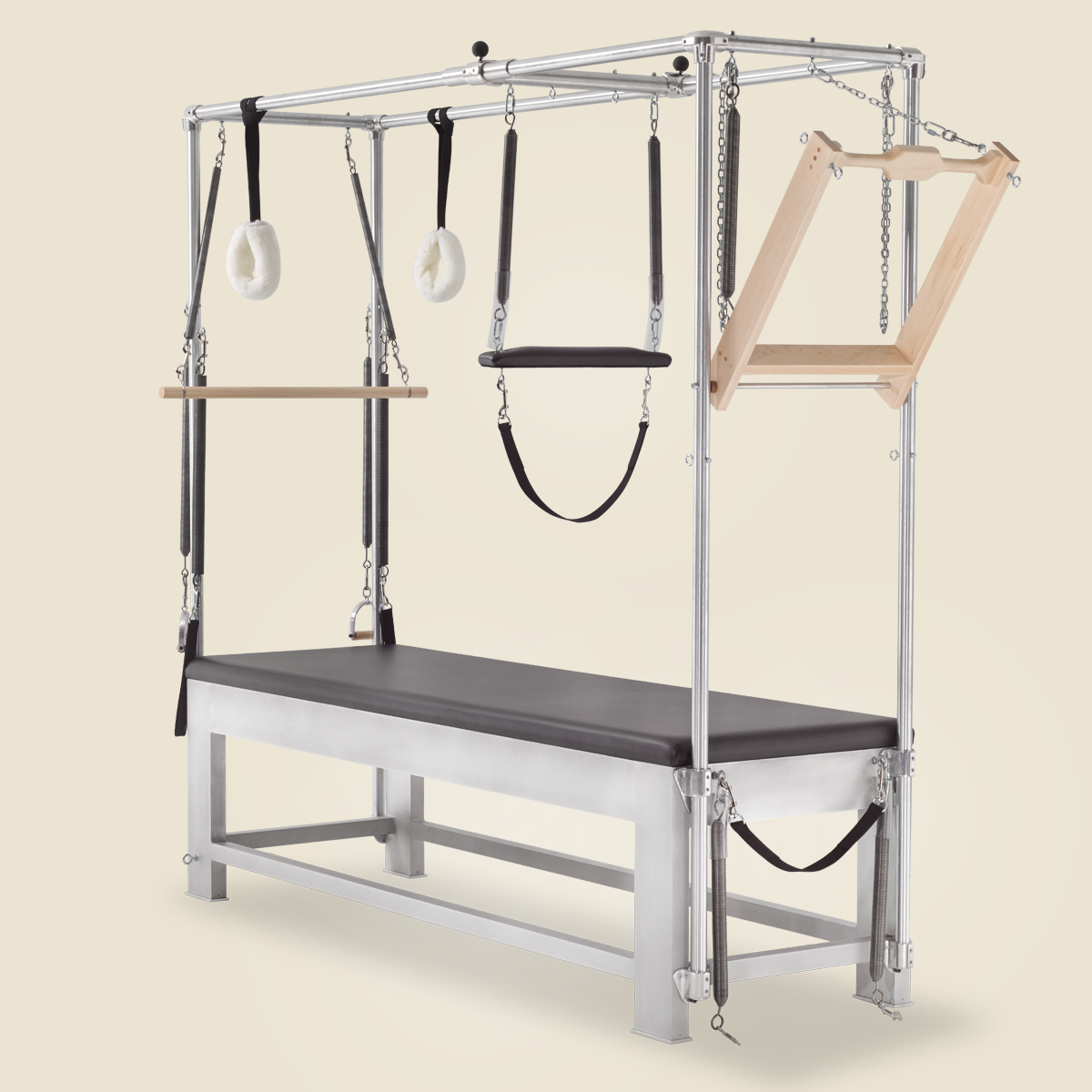 GRATZ PILATES ROLL DOWN BAR SPRINGS (PAIR) FOR STUDIO WALL UNIT, INSTANT CADILLAC CONVERSIONS