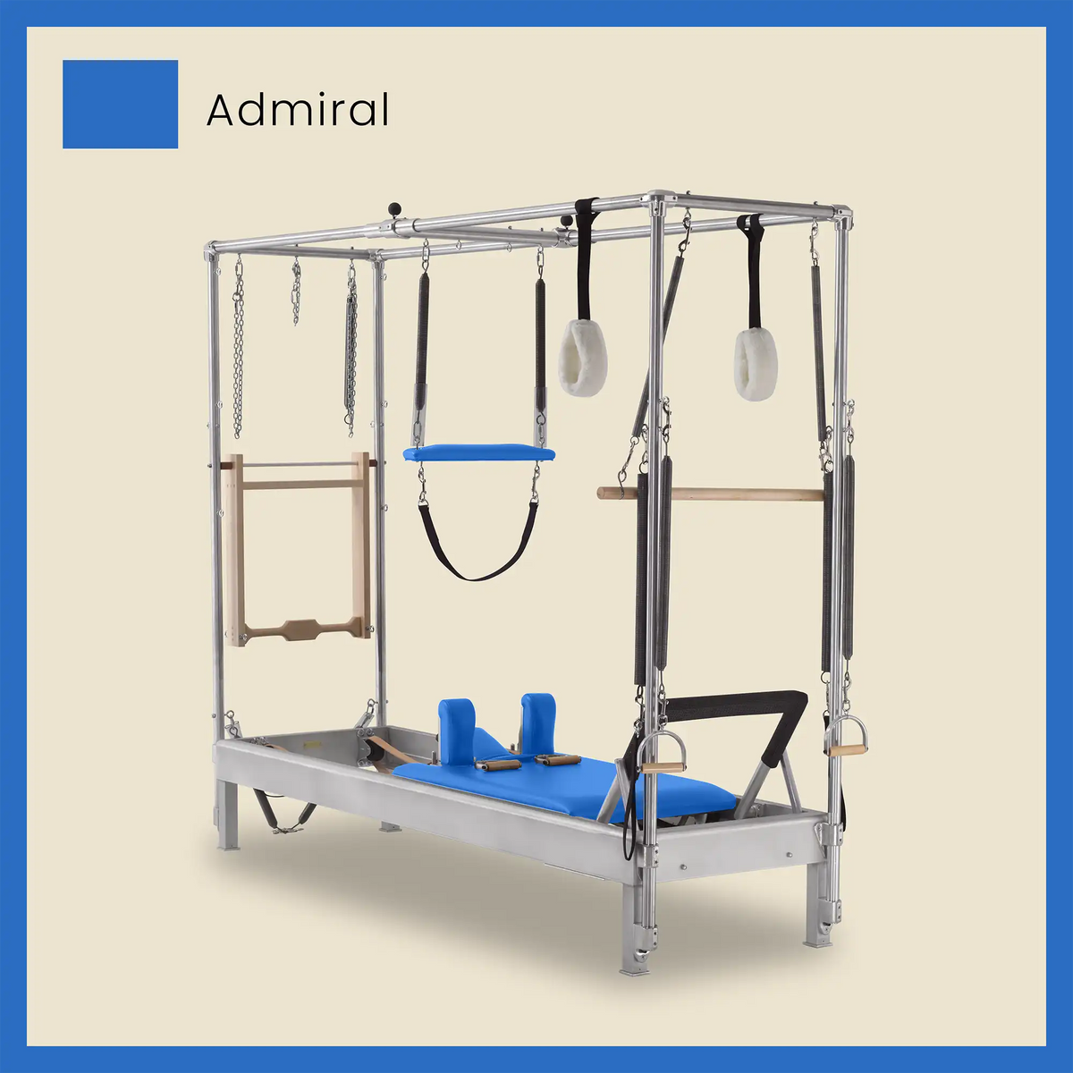 86" Instant Full Cadillac Conversion with Insert Bed Aluminum Universal Pilates Reformer