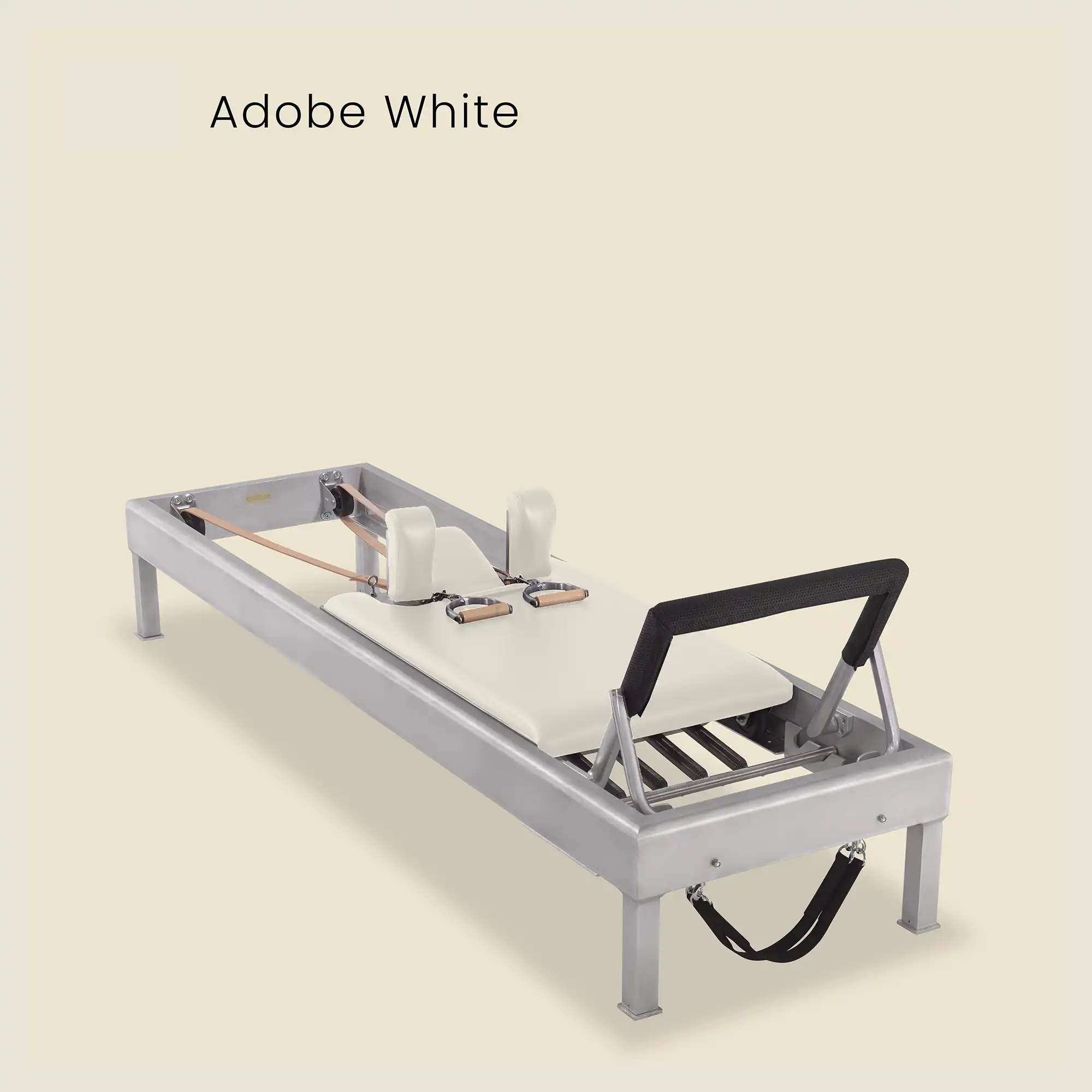 80" Classic Reformer Pilates Equipment In Aluminum