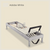 86" Classic Reformer Pilates Equipment In Aluminum