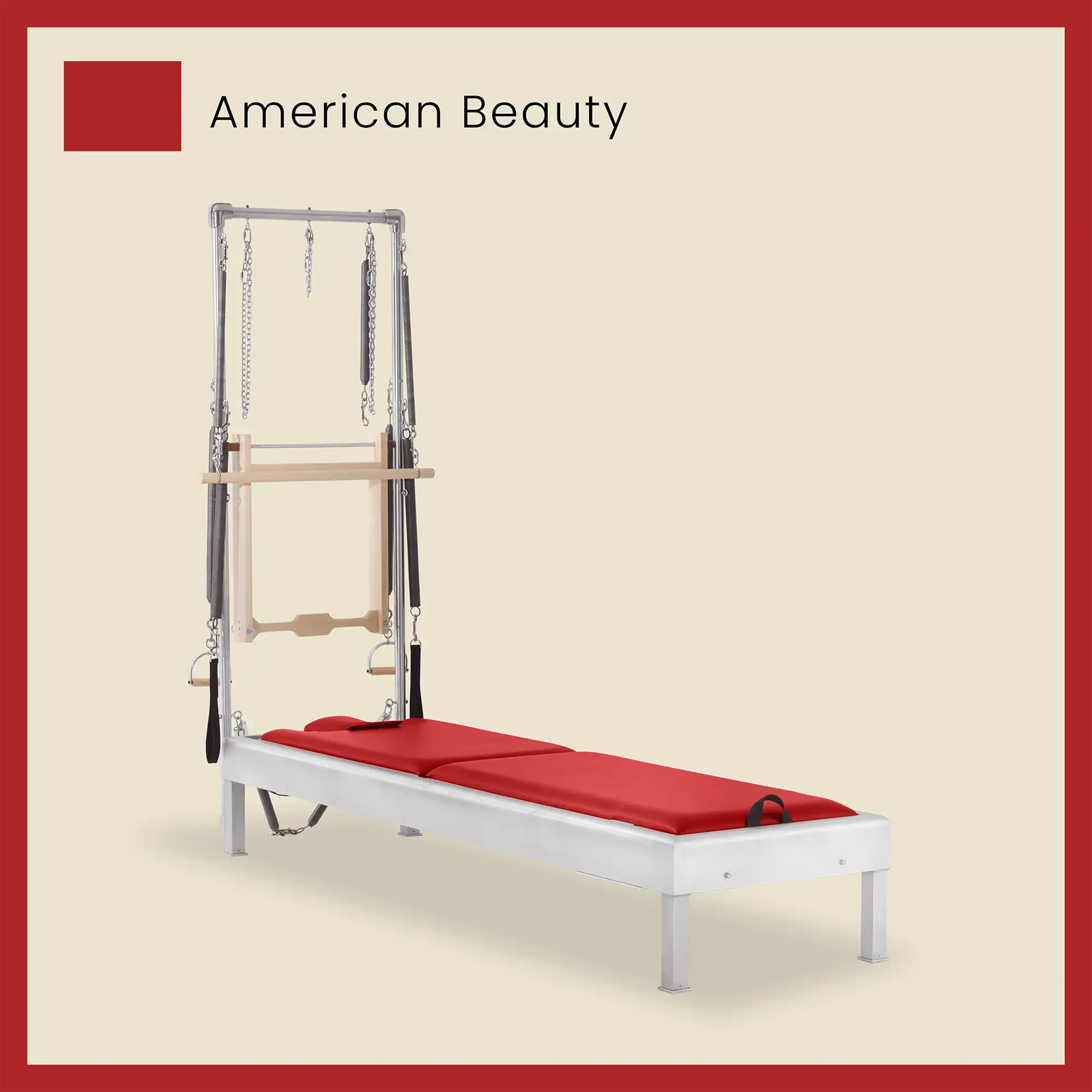 89" Instant Half Cadillac Conversion with Insert Bed Aluminum Universal Pilates Reformer