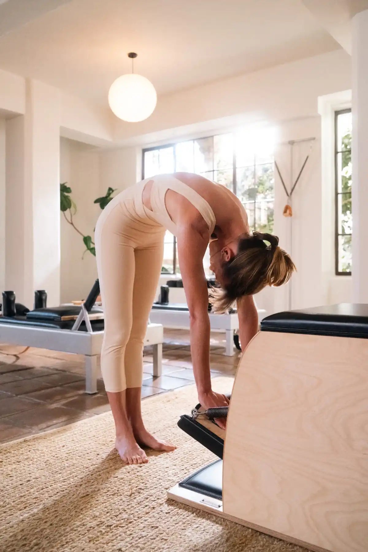 Instructor using the Wunda Chair