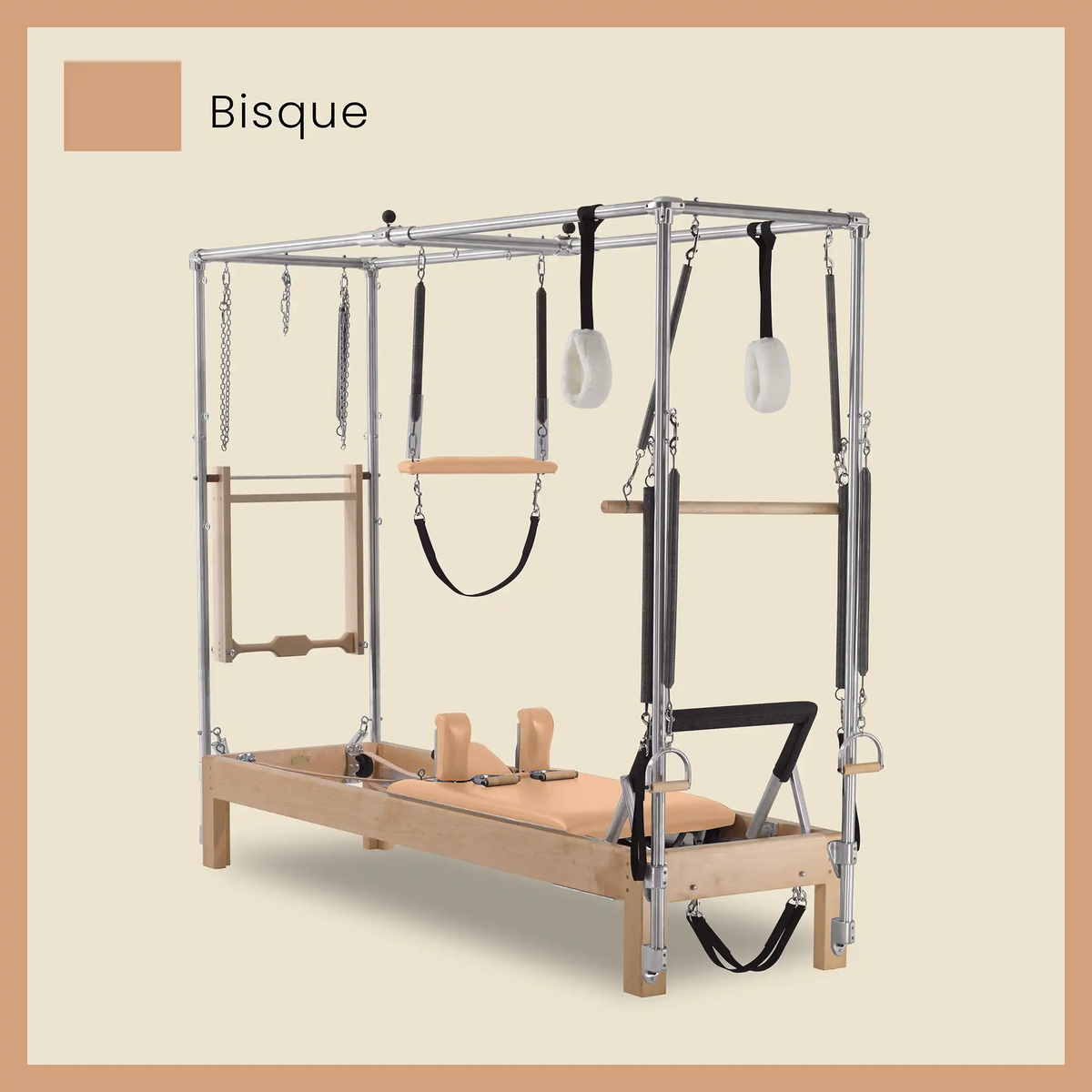 86&quot; Instant Full Cadillac Conversion with Insert Bed Designer Wood Universal Pilates Reformer