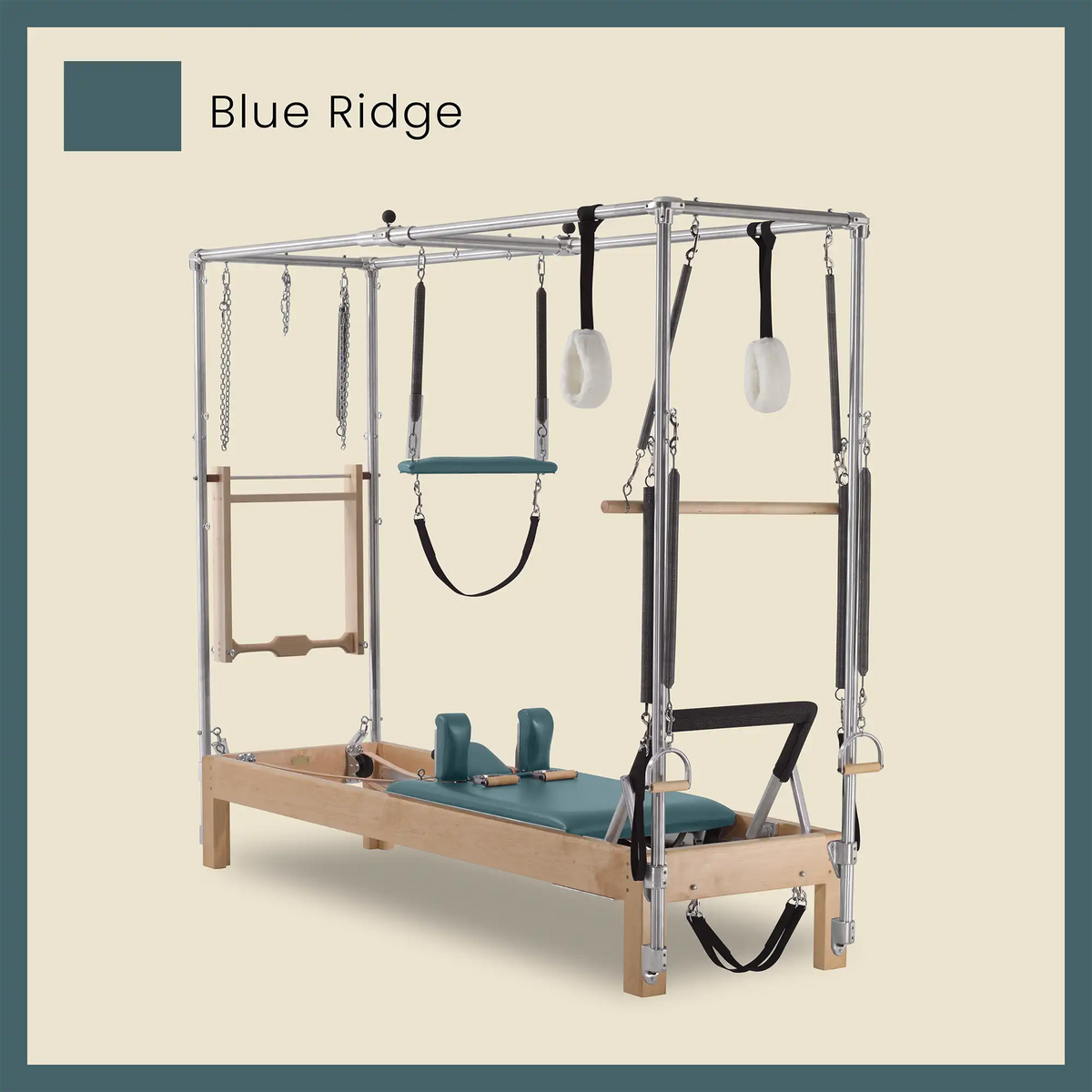 86&quot; Instant Full Cadillac Conversion with Insert Bed Designer Wood Universal Pilates Reformer