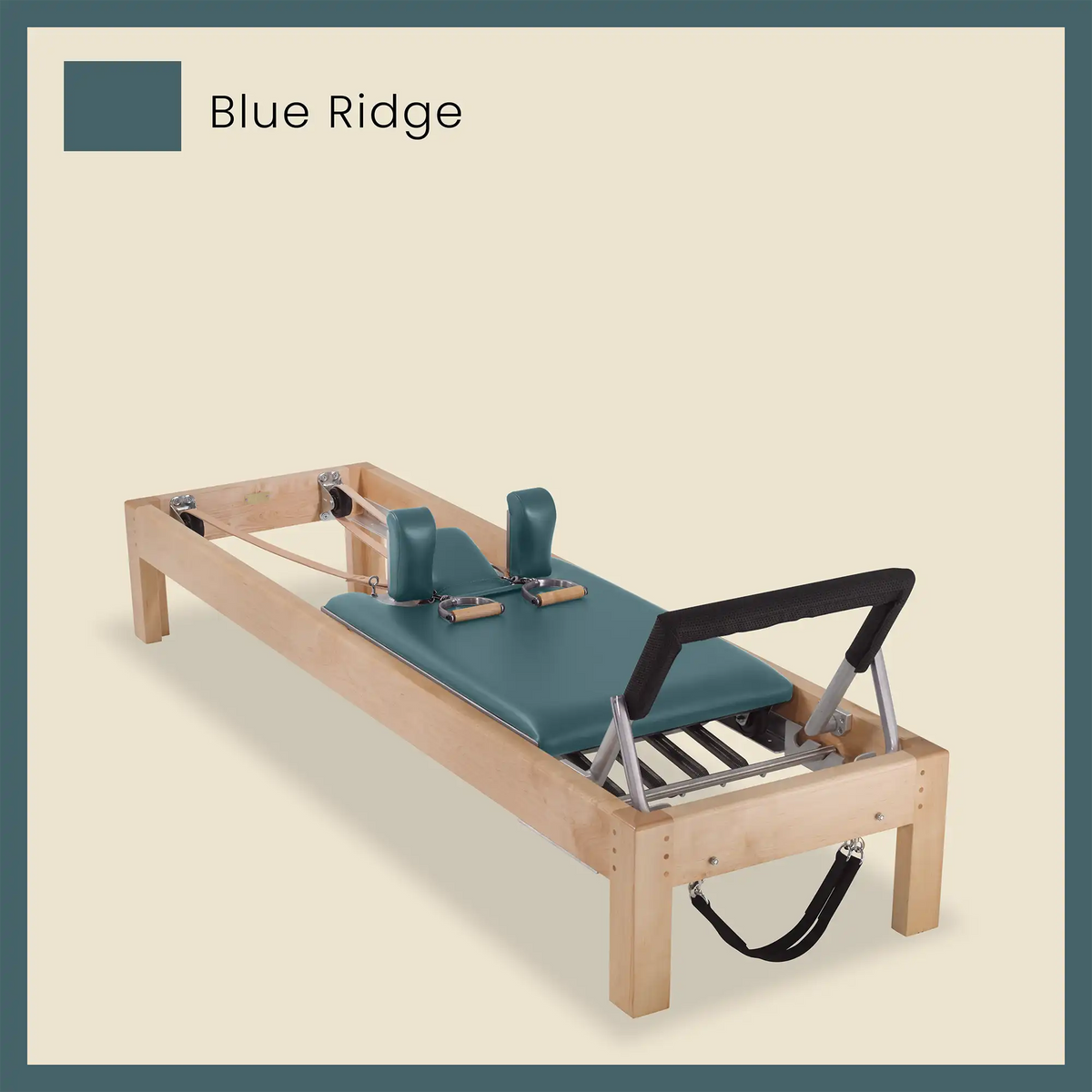 89&quot; Designer Reformer Pilates Equipment In Maple Wood