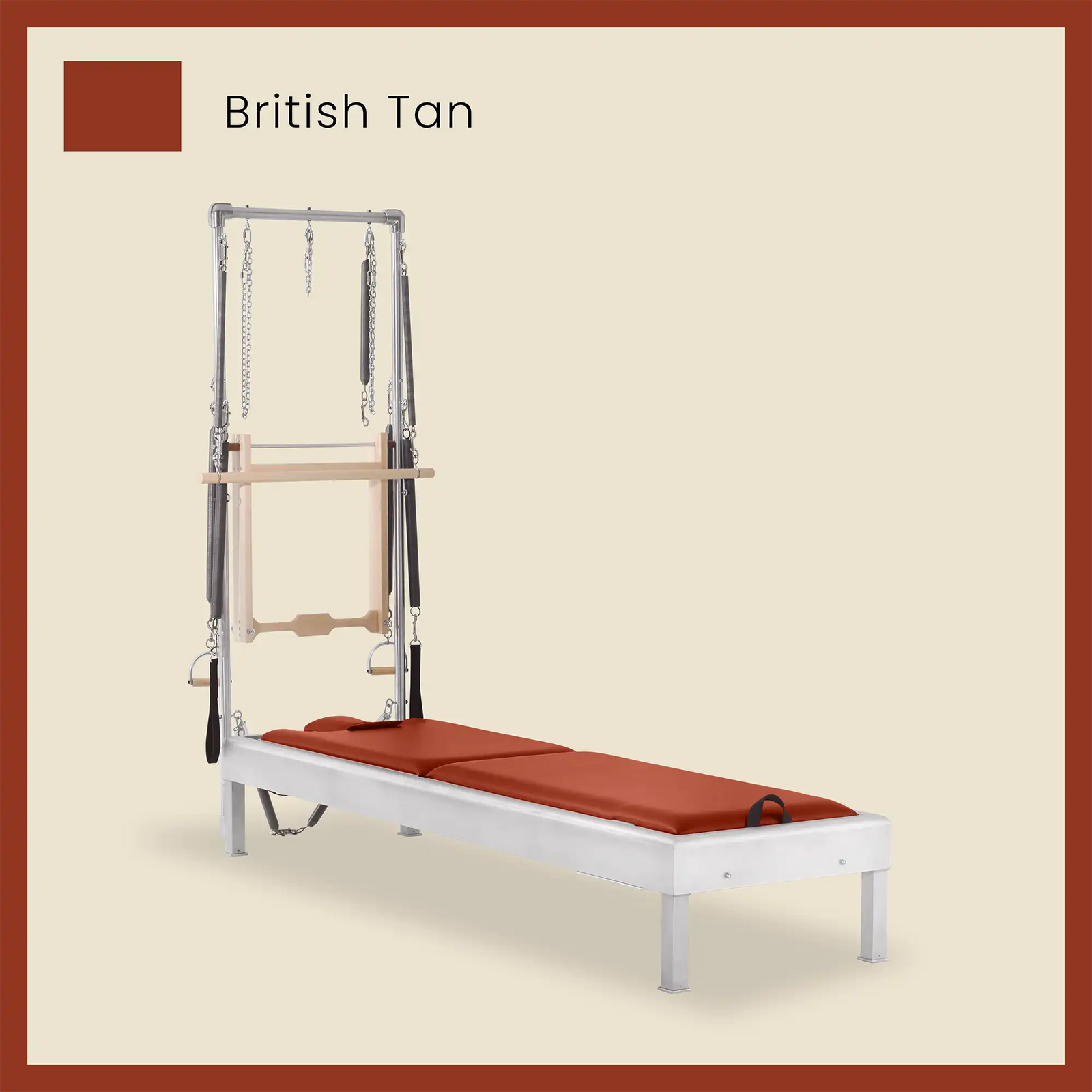 89" Instant Half Cadillac Conversion with Insert Bed Aluminum Universal Pilates Reformer