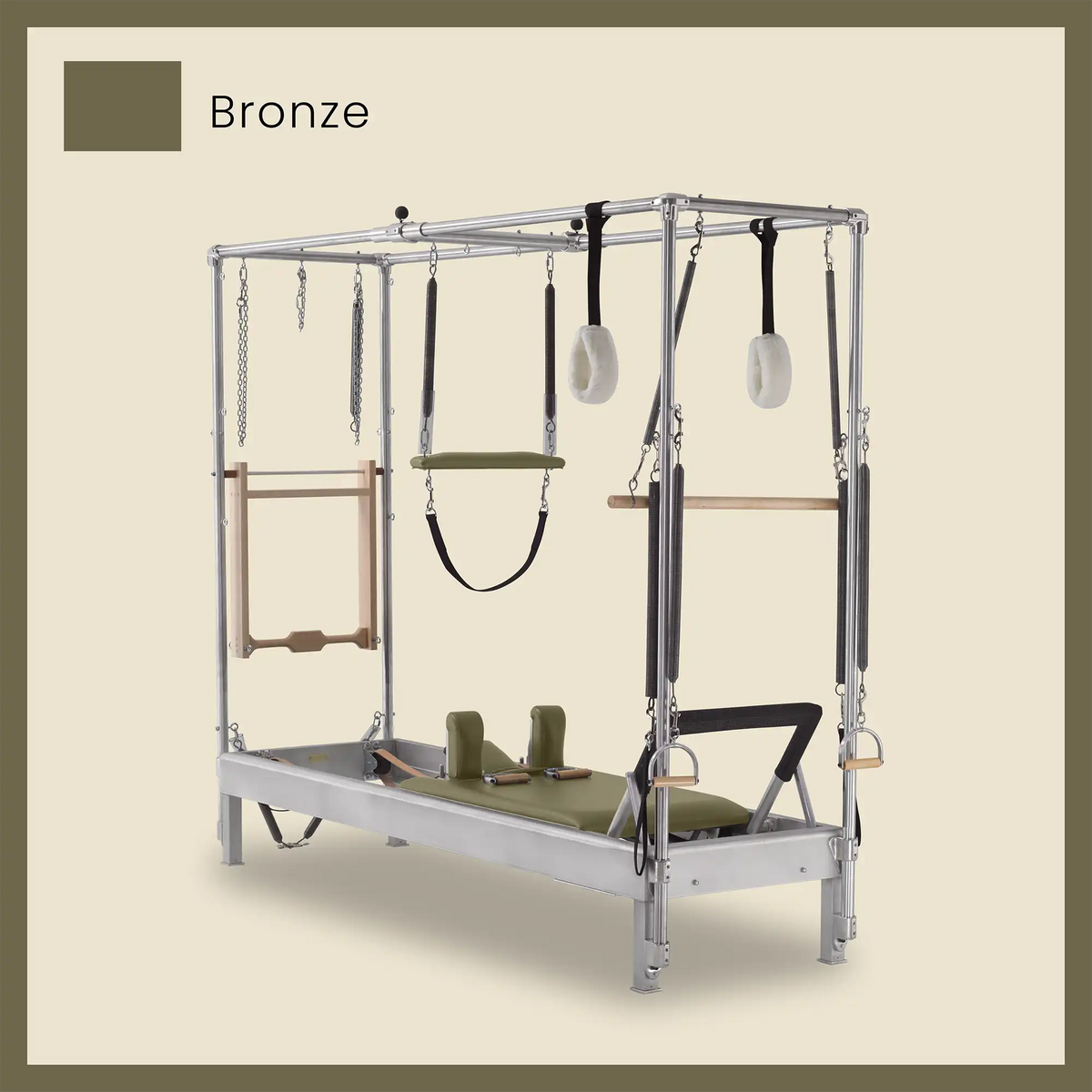 86" Instant Full Cadillac Conversion with Insert Bed Aluminum Universal Pilates Reformer