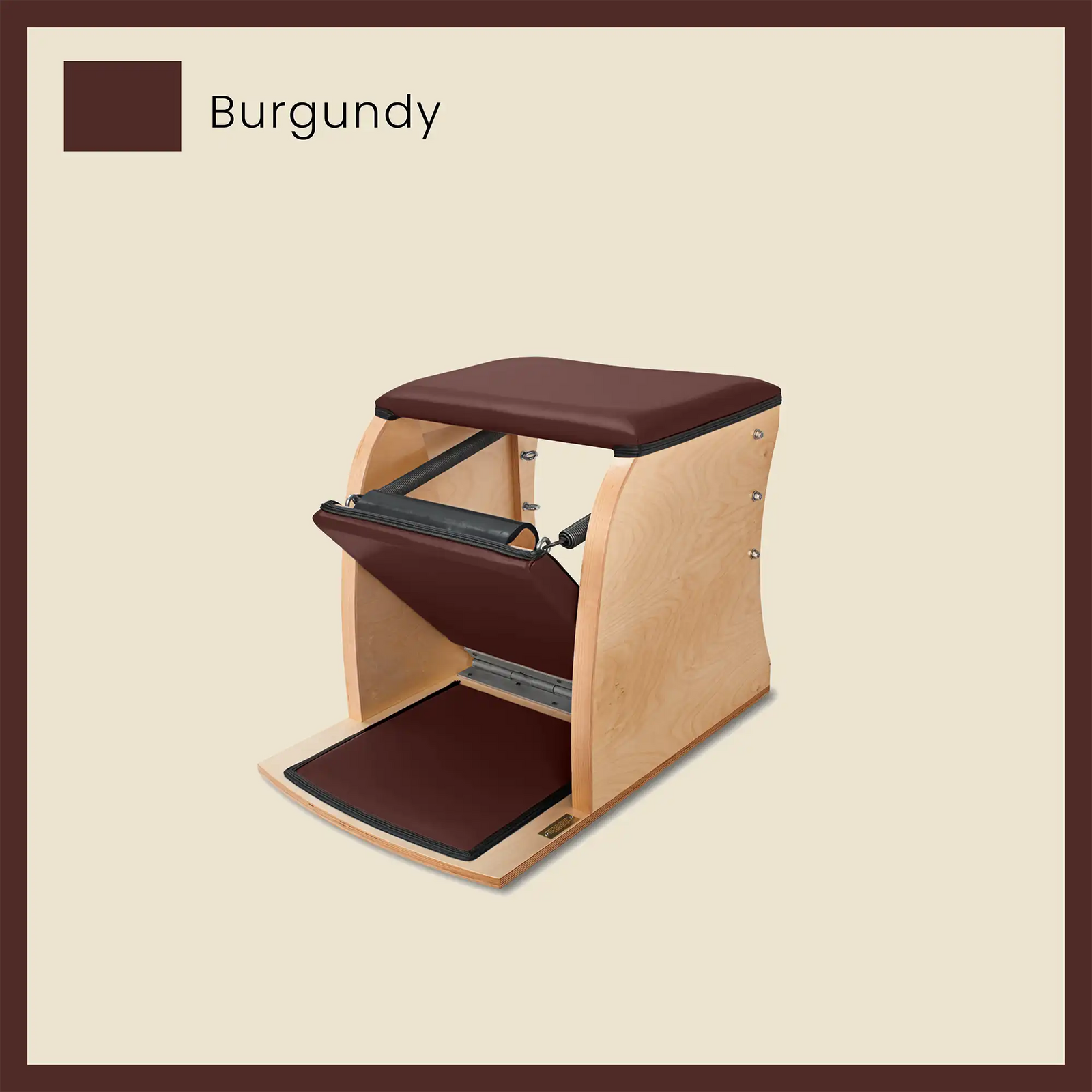 burgundy wunda chair