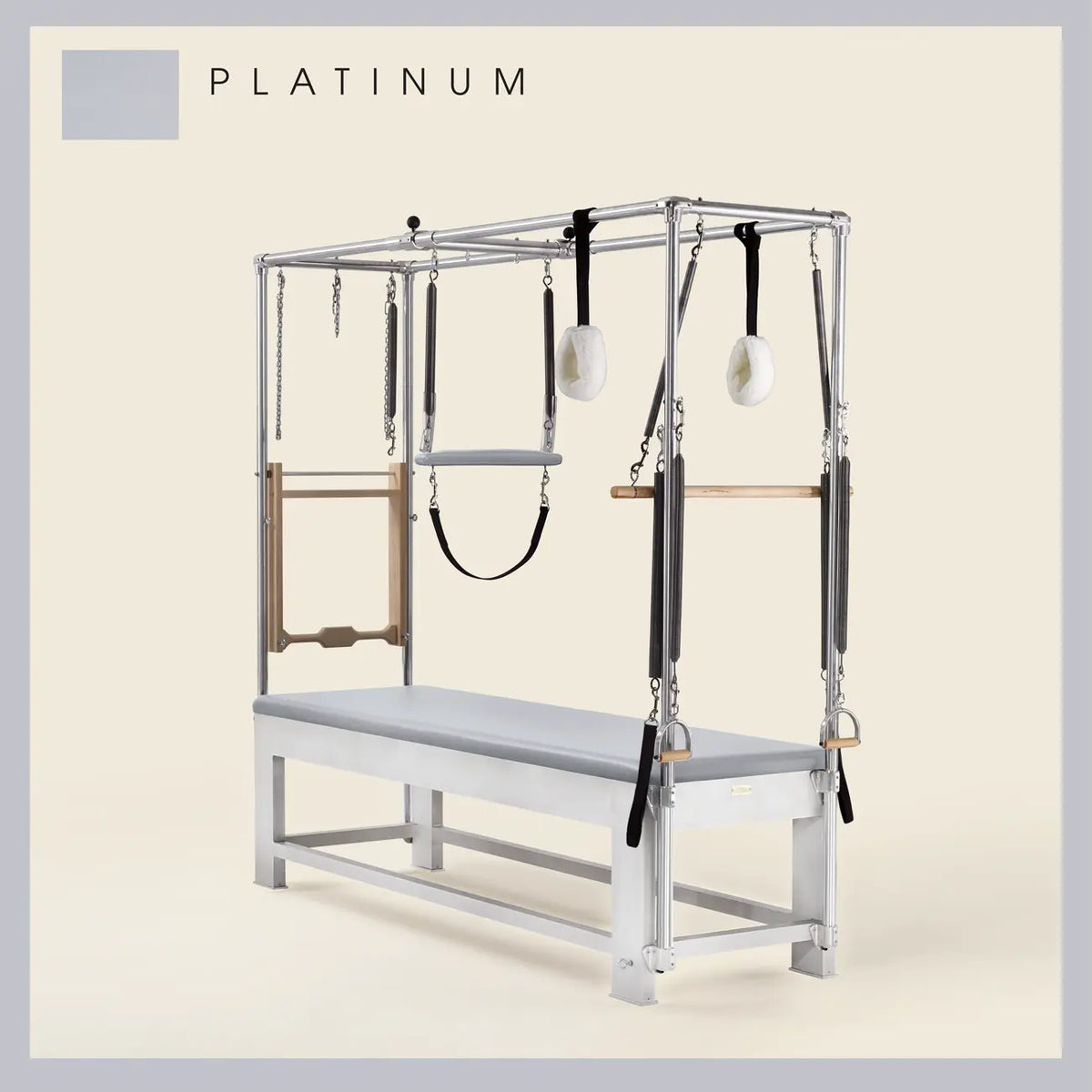 Classic Pilates Cadillac In Aluminum