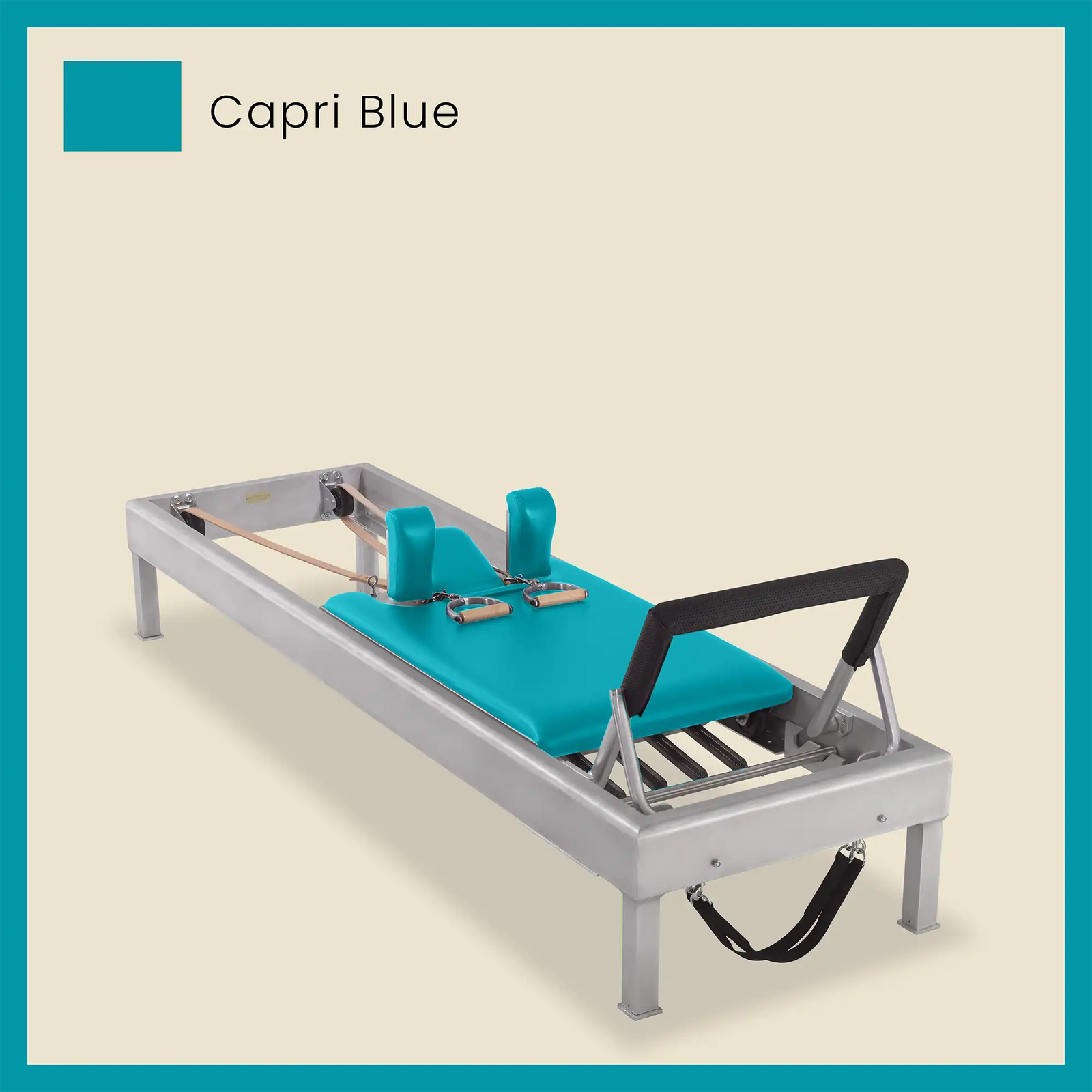 86" Classic Reformer Pilates Equipment In Aluminum