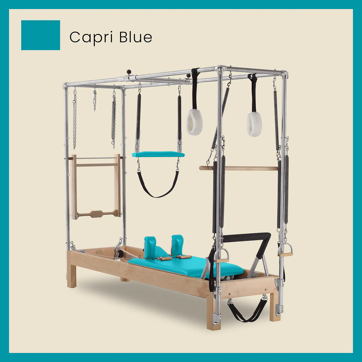 86&quot; Instant Full Cadillac Conversion with Insert Bed Designer Wood Universal Pilates Reformer