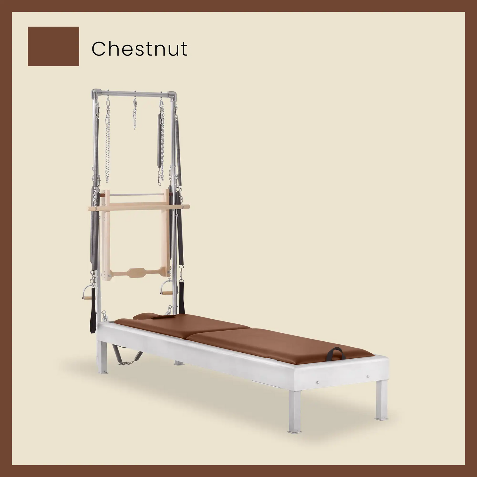 89" Instant Half Cadillac Conversion with Insert Bed Aluminum Universal Pilates Reformer