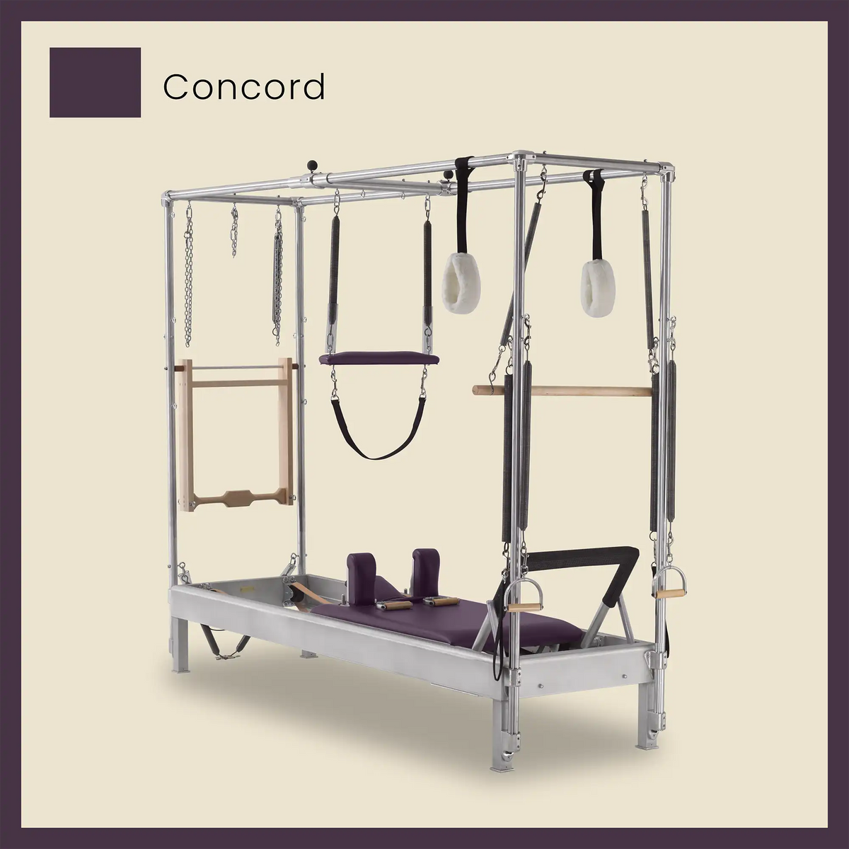 86" Instant Full Cadillac Conversion with Insert Bed Aluminum Universal Pilates Reformer