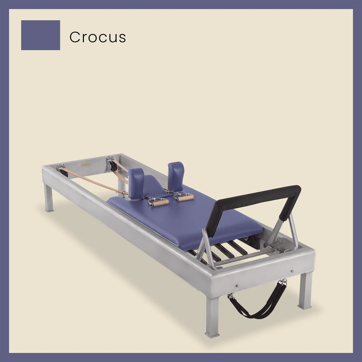 86&quot; Classic Reformer Pilates Equipment In Aluminum