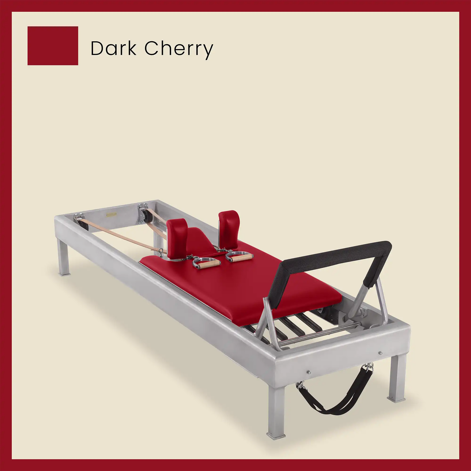 86" Classic Reformer Pilates Equipment In Aluminum