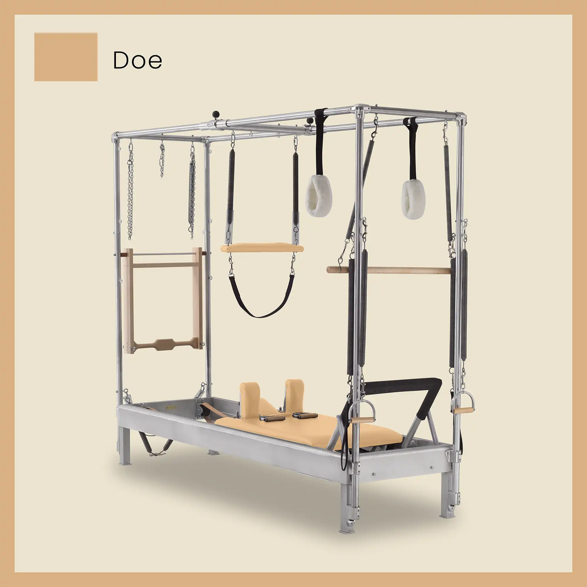 86" Instant Full Cadillac Conversion with Insert Bed Aluminum Universal Pilates Reformer