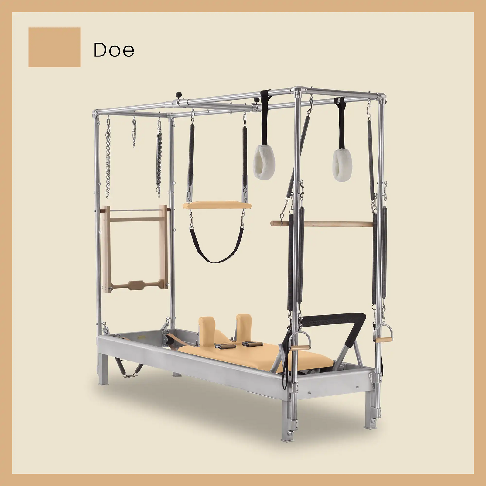 86" Instant Full Cadillac Conversion with Insert Bed Aluminum Universal Pilates Reformer