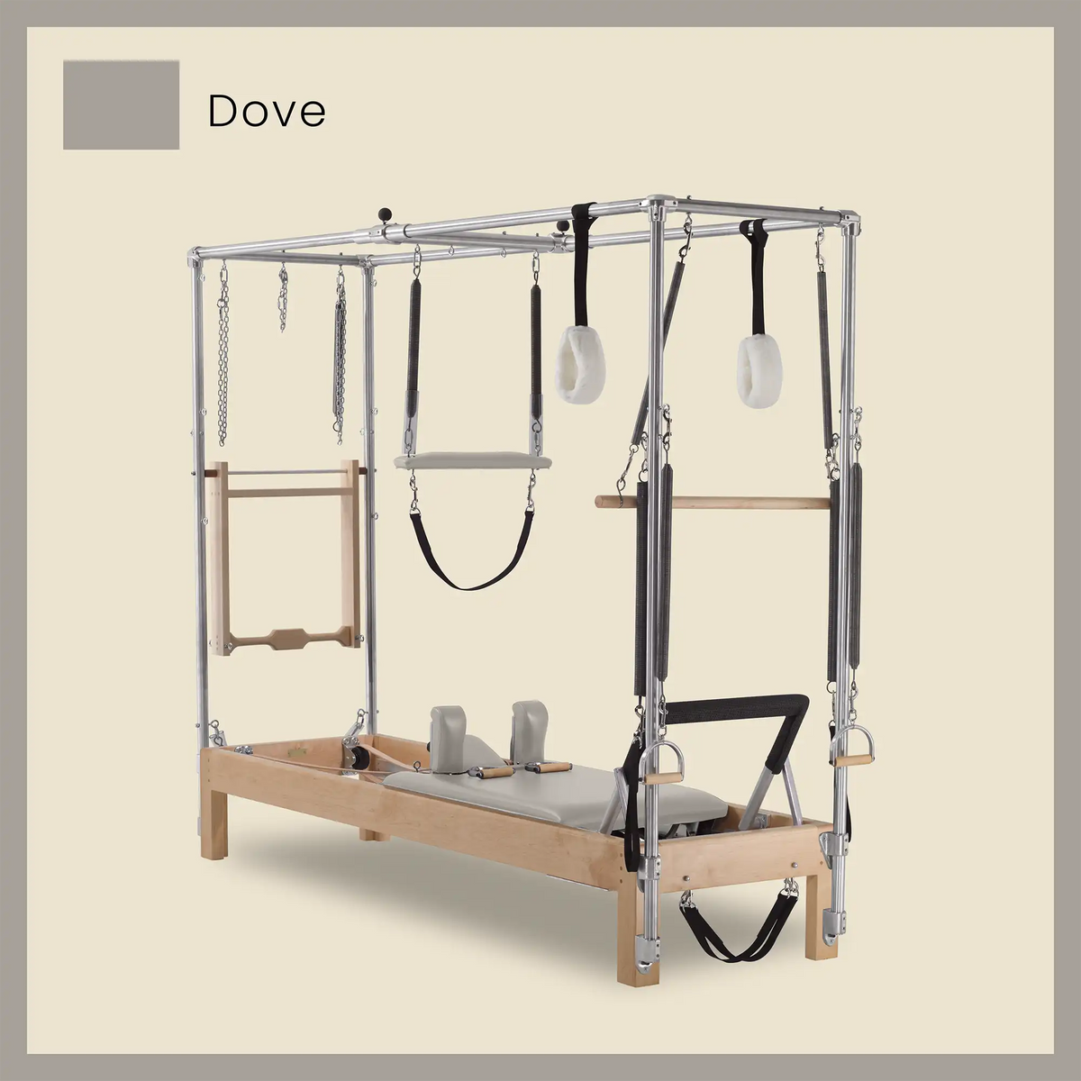 86&quot; Instant Full Cadillac Conversion with Insert Bed Designer Wood Universal Pilates Reformer