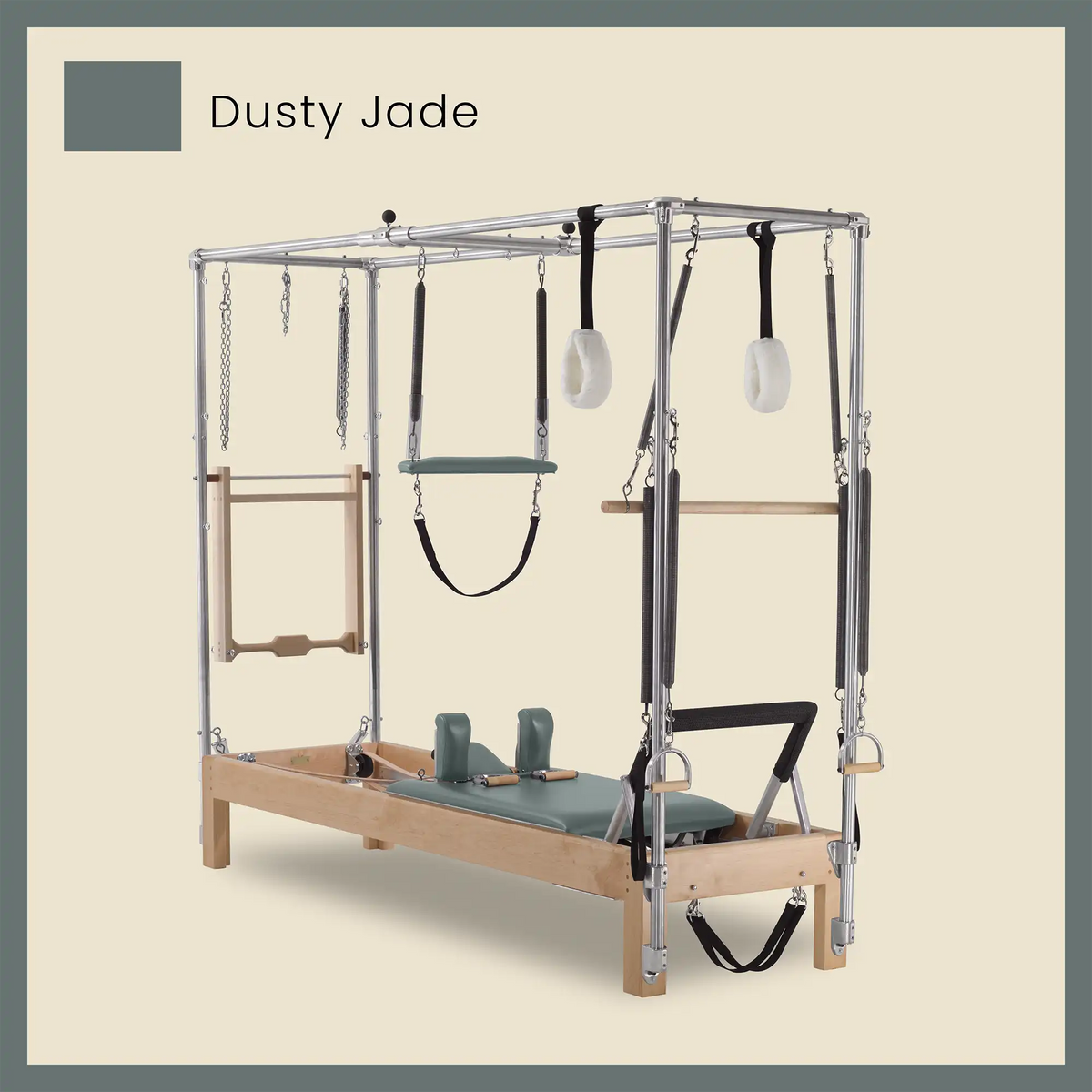 86&quot; Instant Full Cadillac Conversion with Insert Bed Designer Wood Universal Pilates Reformer