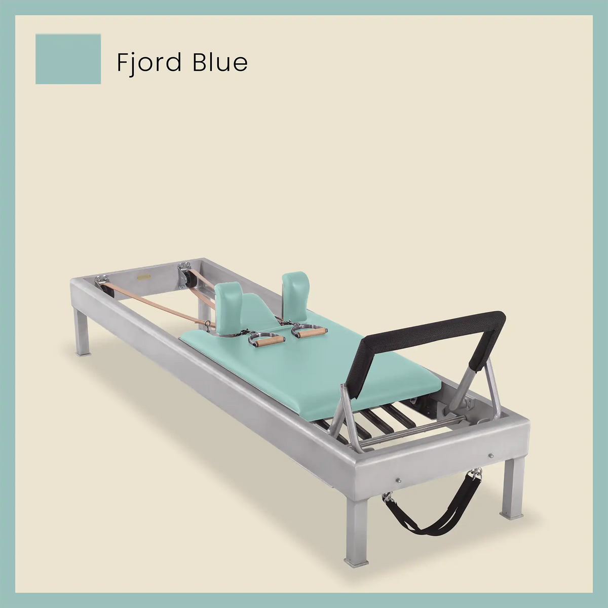 80&quot; Classic Reformer Pilates Equipment In Aluminum