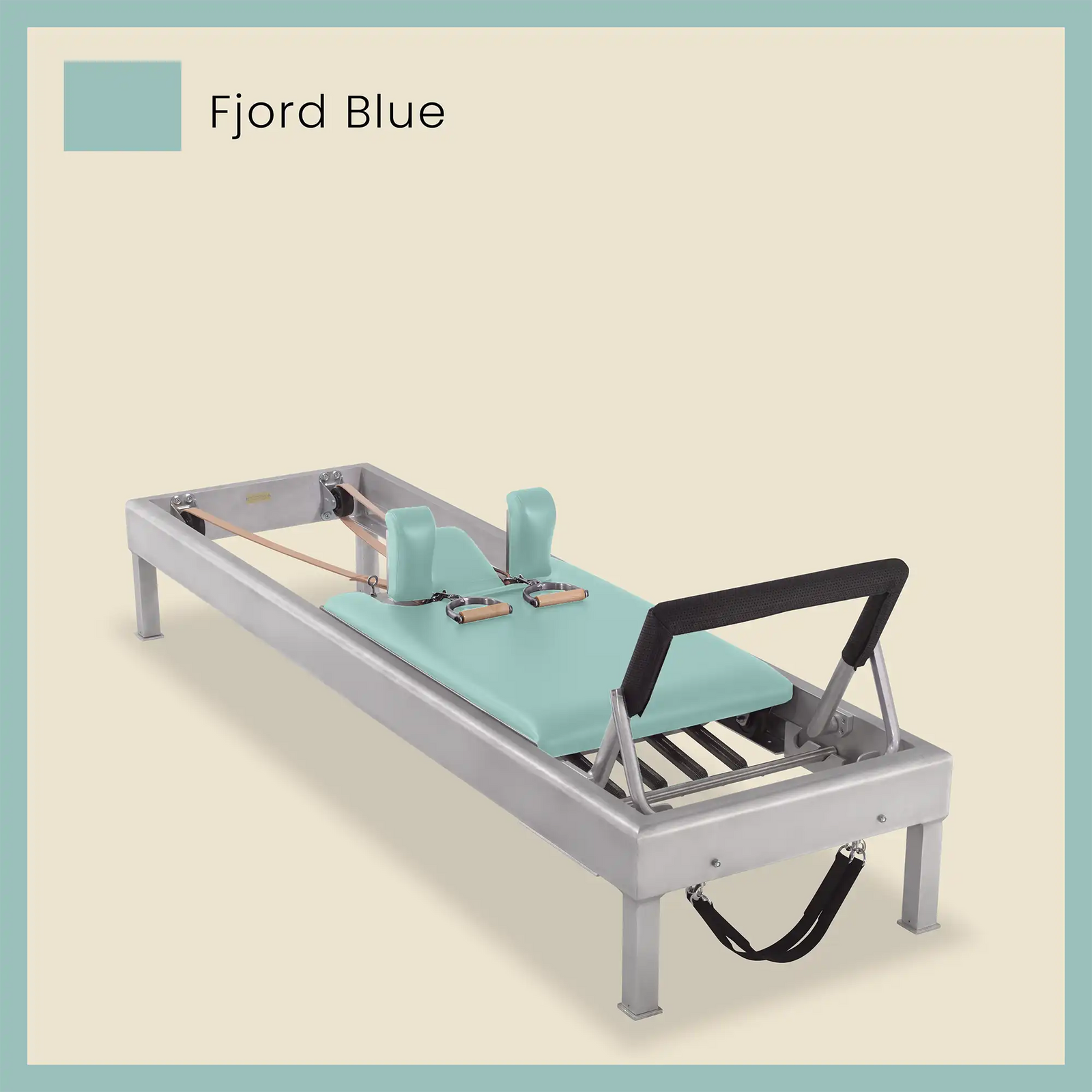 80" Classic Reformer Pilates Equipment In Aluminum