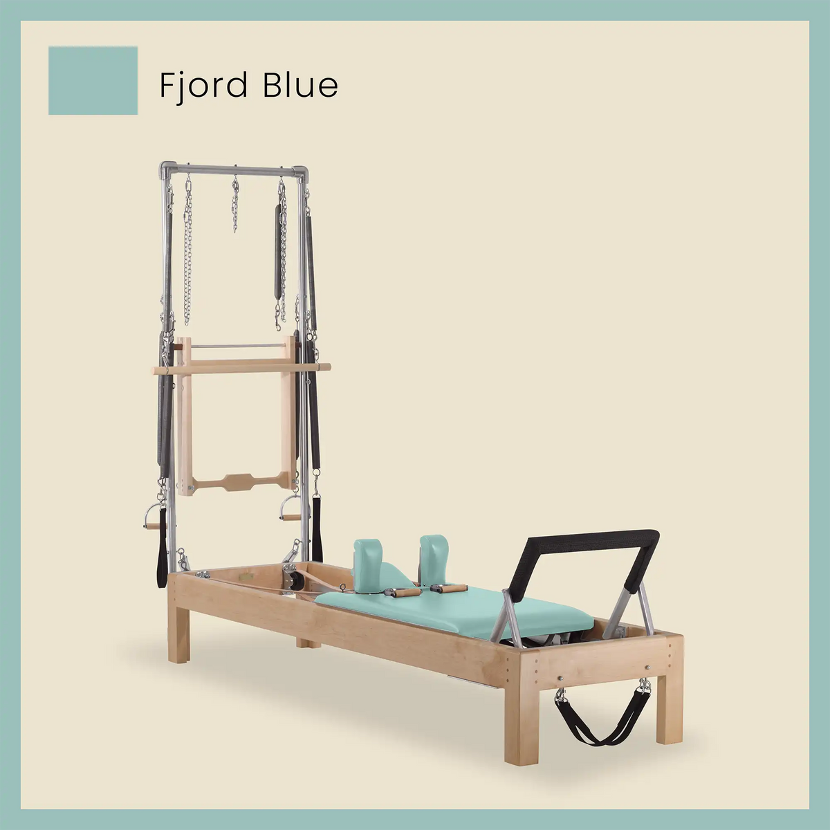 86&quot; Instant Half Cadillac Conversion with Insert Bed Designer Wood Universal Pilates Reformer