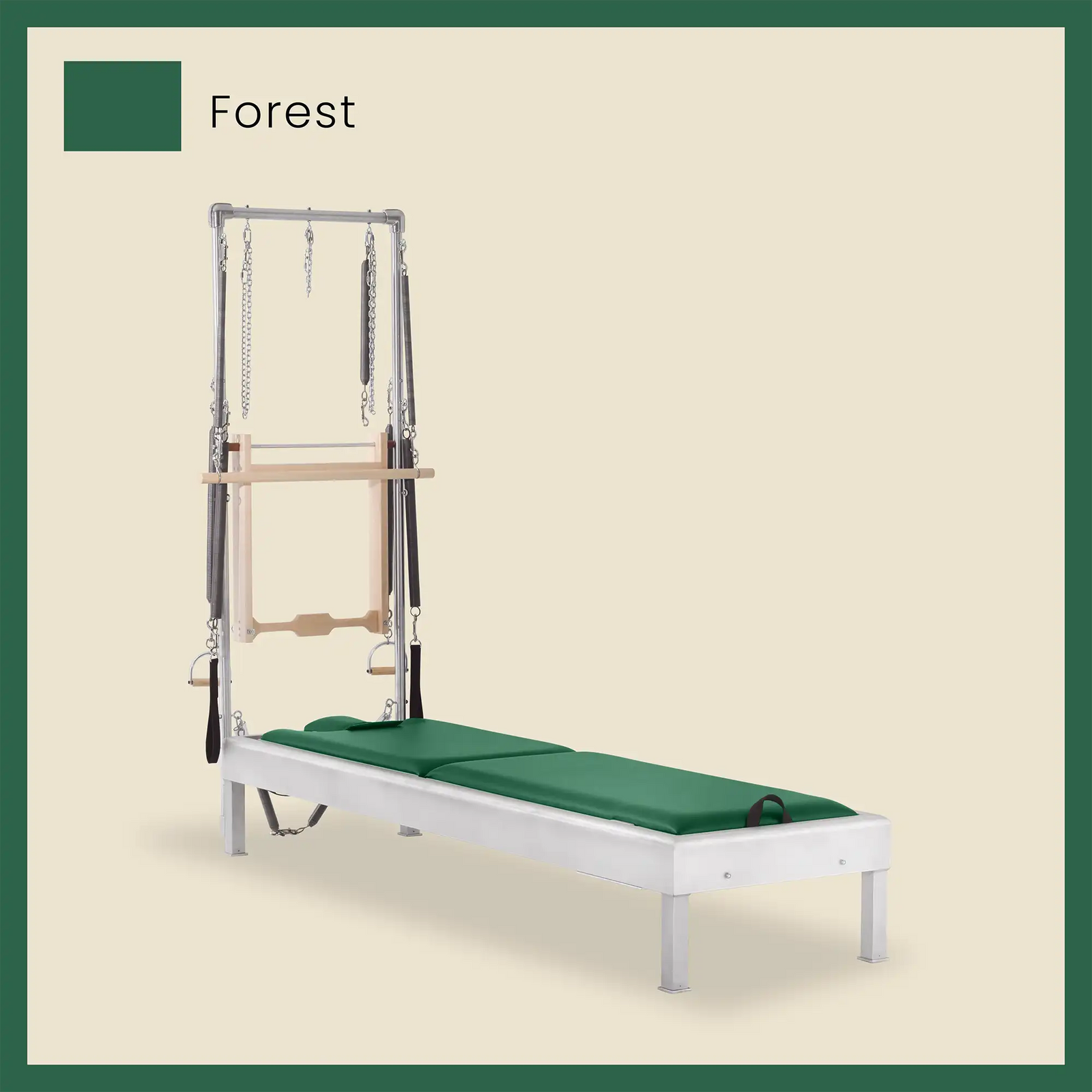 89" Instant Half Cadillac Conversion with Insert Bed Aluminum Universal Pilates Reformer