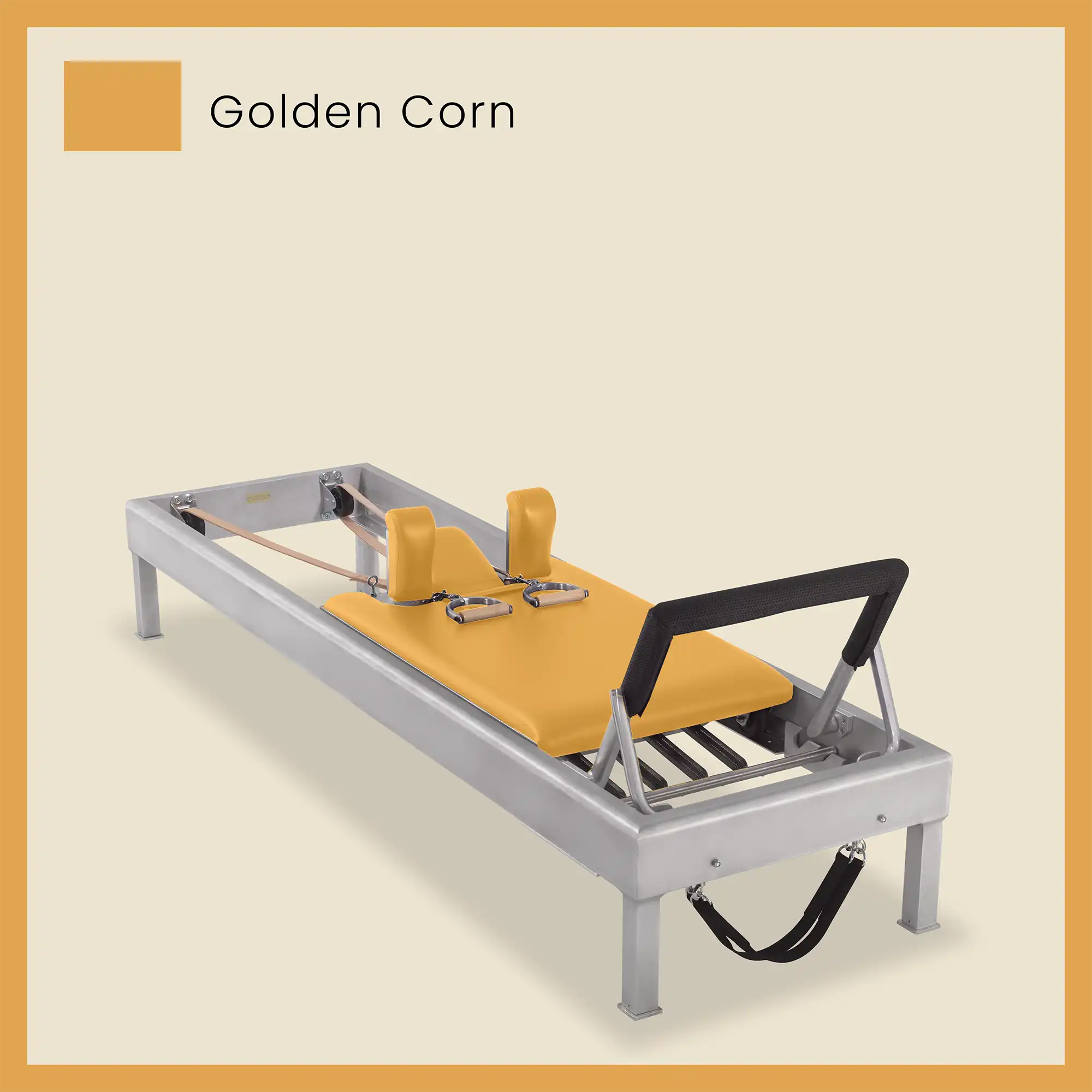 80" Classic Reformer Pilates Equipment In Aluminum