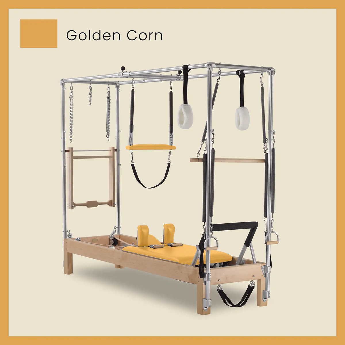 86&quot; Instant Full Cadillac Conversion with Insert Bed Designer Wood Universal Pilates Reformer