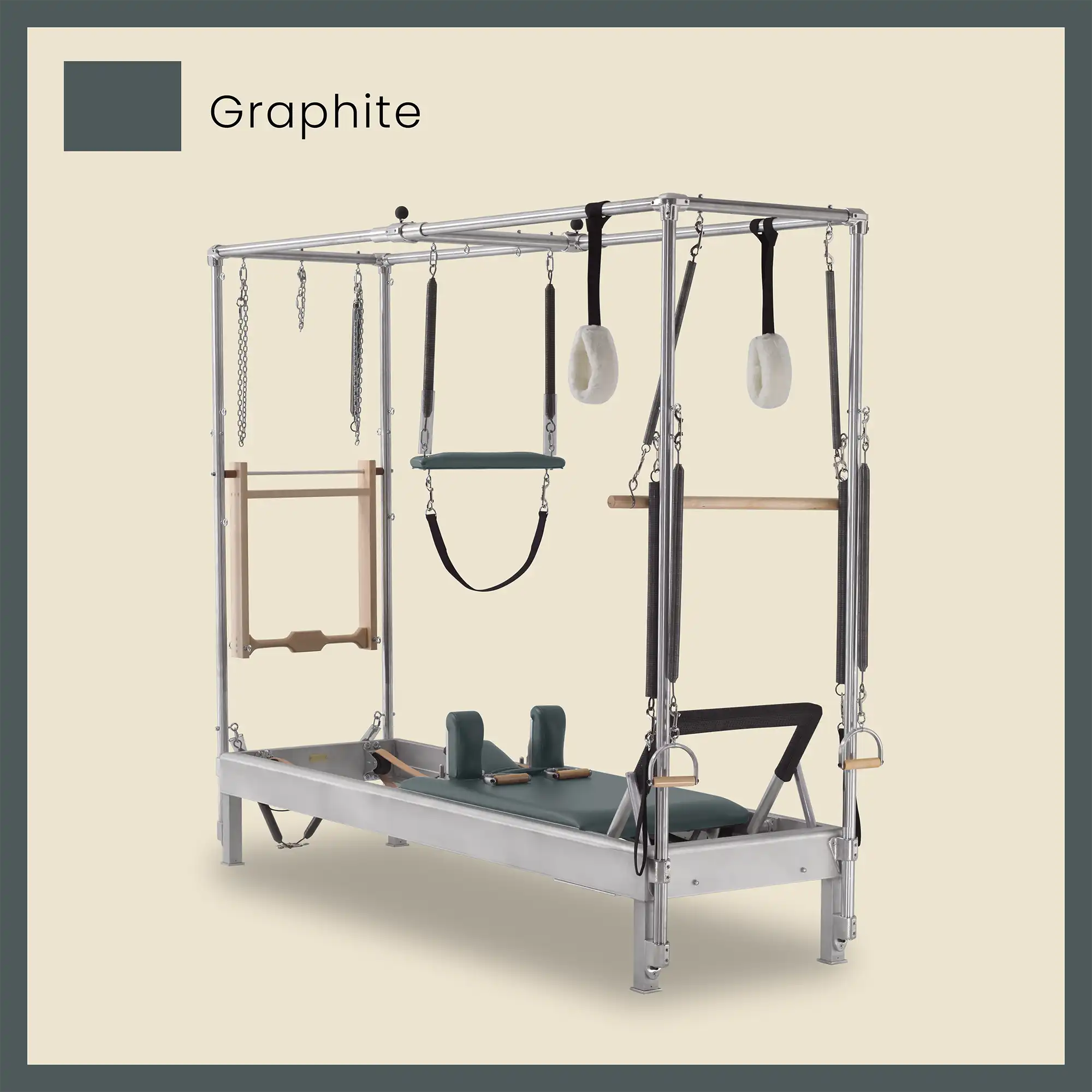 89" Instant Full Cadillac Conversion with Insert Bed Aluminum Universal Pilates Reformer