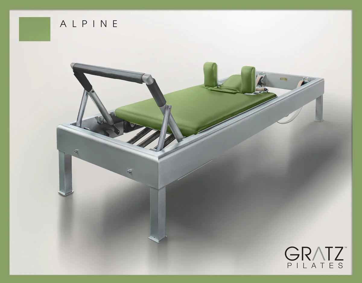 86&quot; Archive Reformer Pilates Equipment In Aluminum