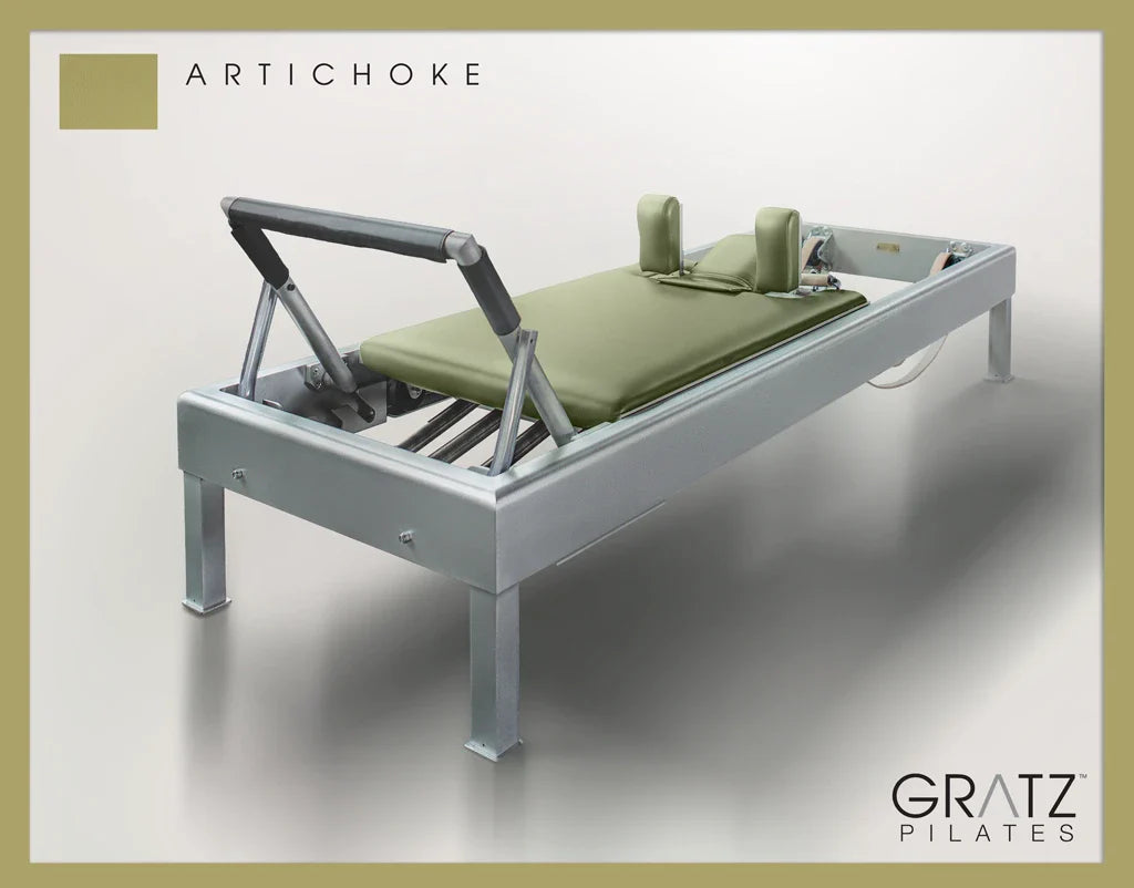 86&quot; Archive Reformer Pilates Equipment In Aluminum