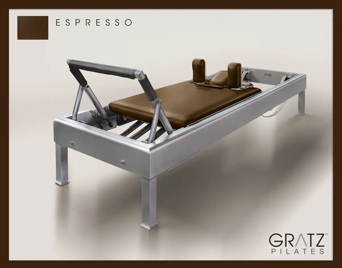 80&quot; Archive Reformer Pilates Equipment In Aluminum