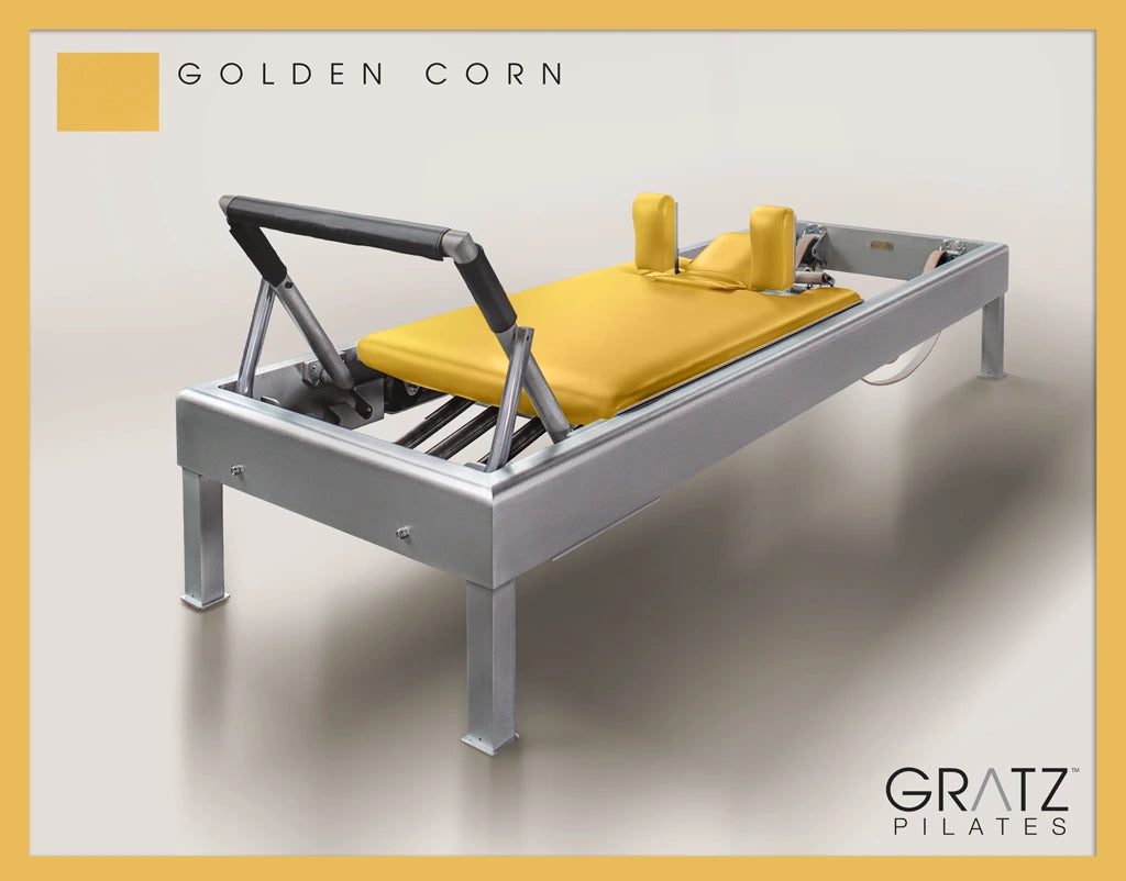 80" Archive Reformer Pilates Equipment In Aluminum
